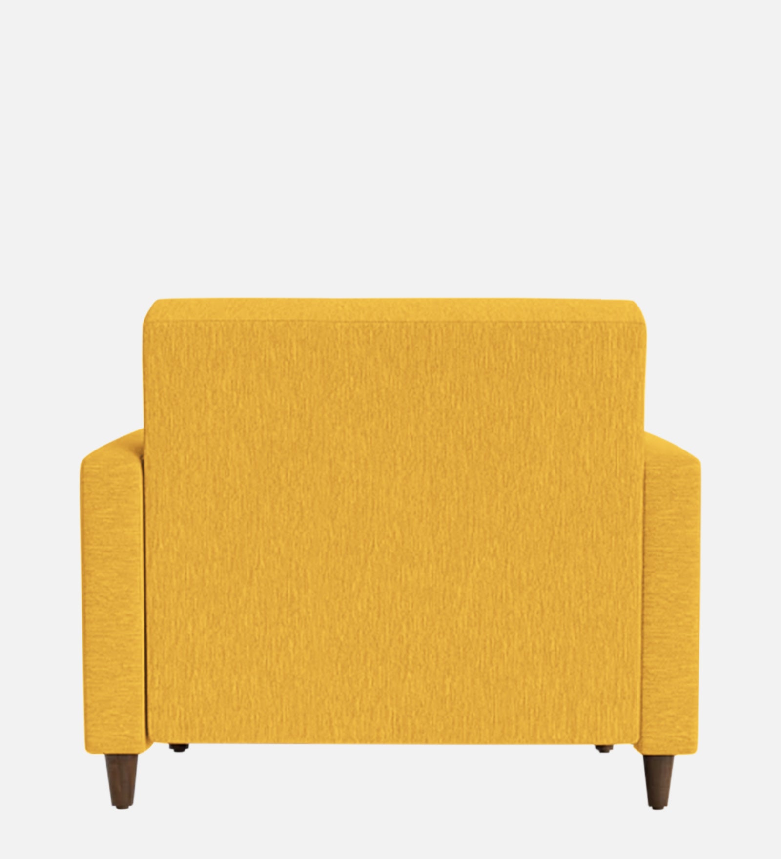 Timon Fabric 1 Seater Sofa In Bold Yellow Colour - Febonic Living