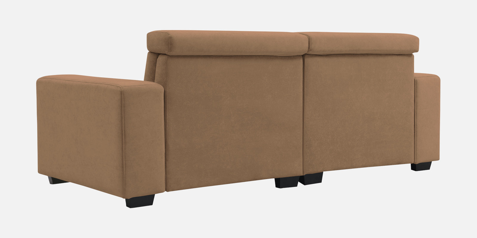 Hiro Fabric 2 Seater Sofa In Dusty peach Colour - Febonic Living