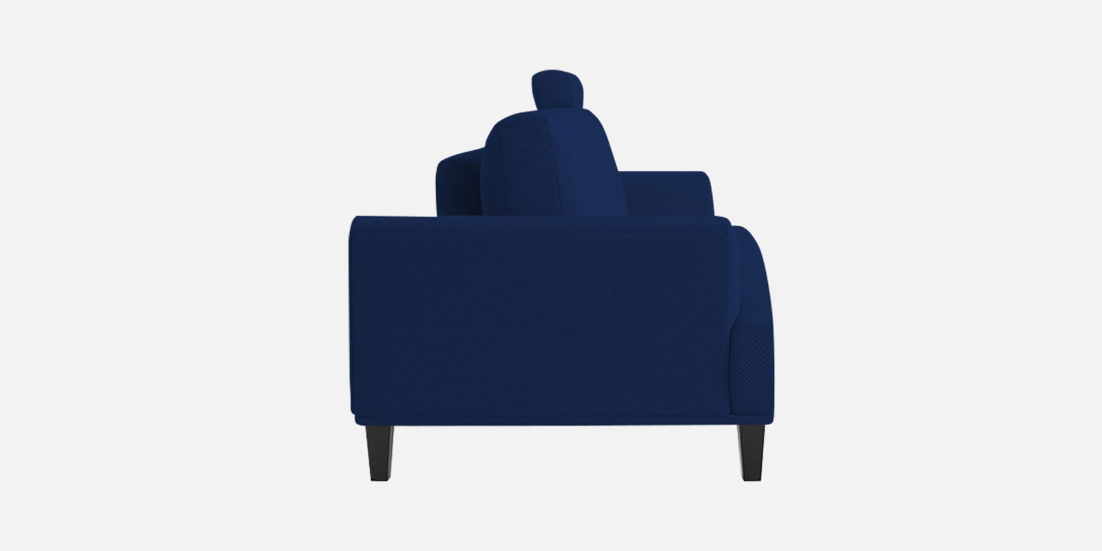 Como Fabric 2 Seater Sofa In Royal Blue Colour - Febonic Living