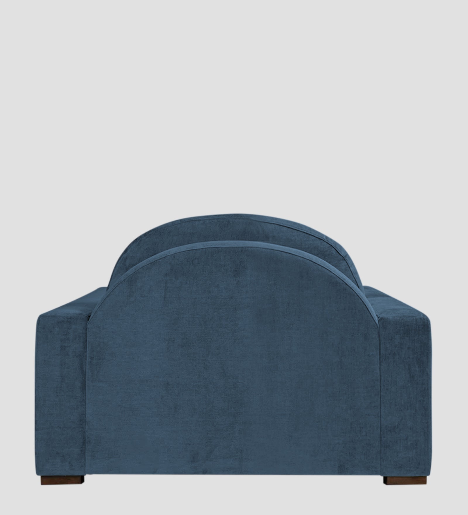 Dara Fabric 1 Seater Sofa In Light Blue Colour - Febonic Living