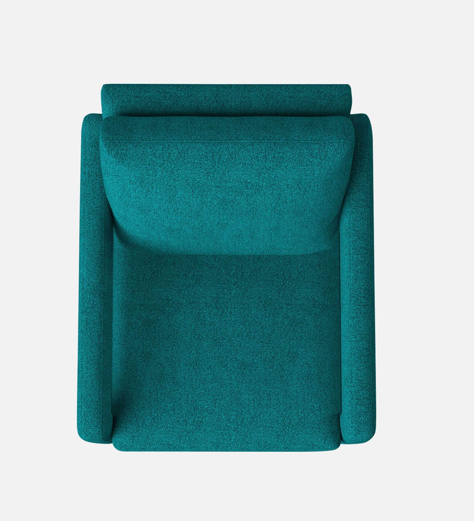 Olsen Fabric Arm Chair In Sea Green Colour - Febonic Living