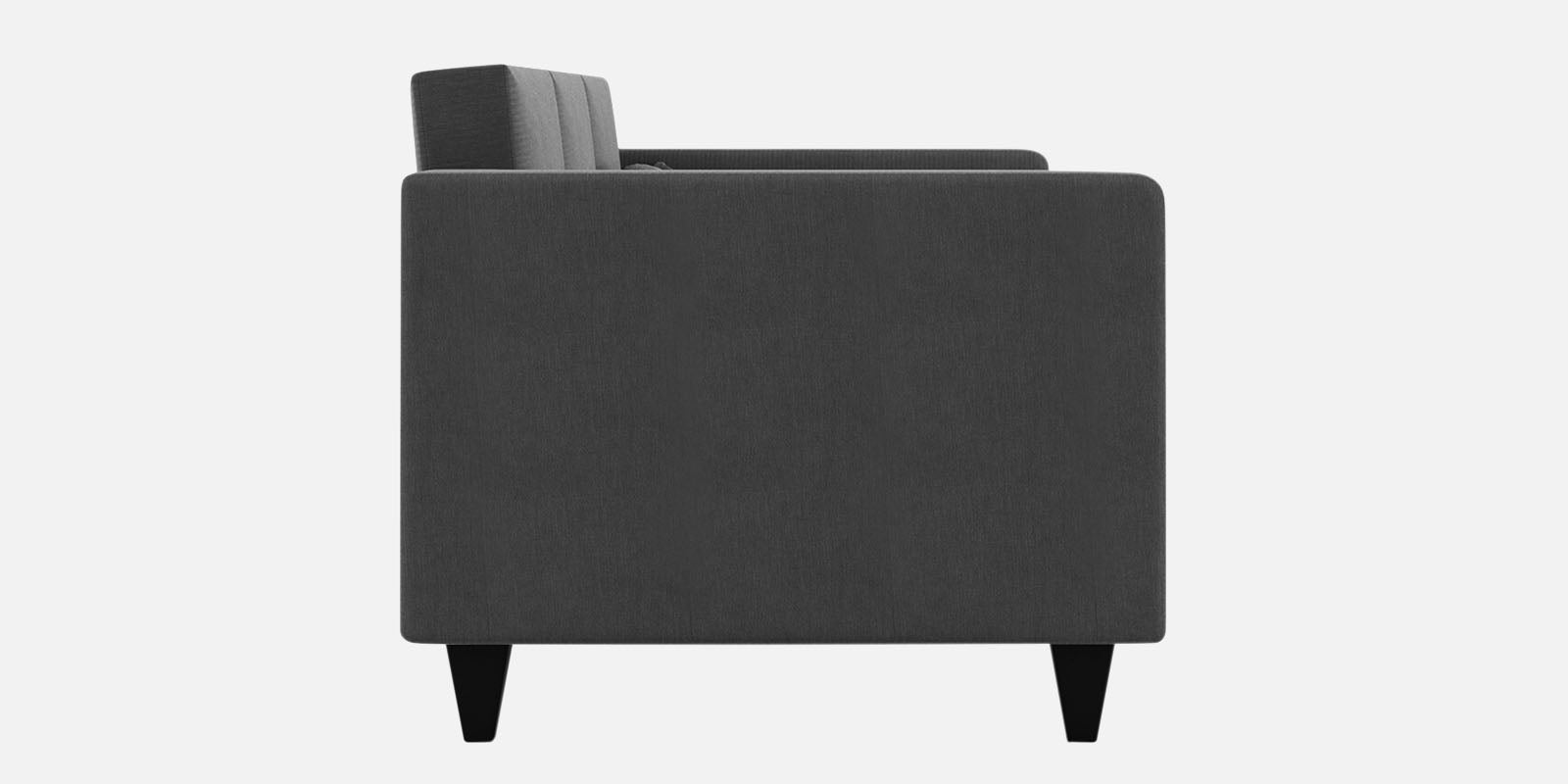 Nipul Fabric 2 Seater Sofa In Charcoal Grey Colour - Febonic Living