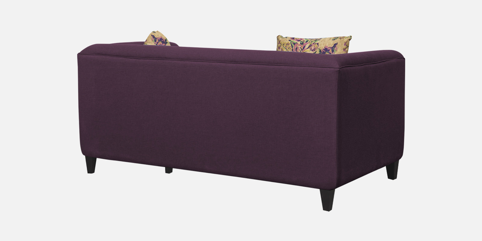 Niki Fabric 2 Seater Sofa In Greek Purple Colour - Febonic Living