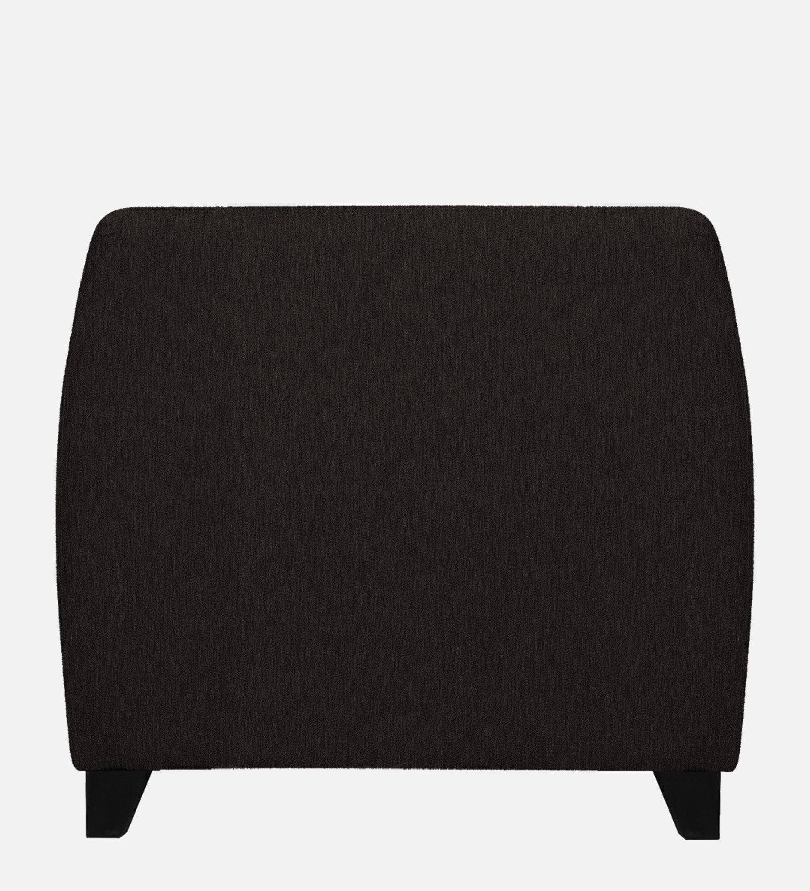 Melaan Fabric 1 Seater Sofa In Cara Brown Colour