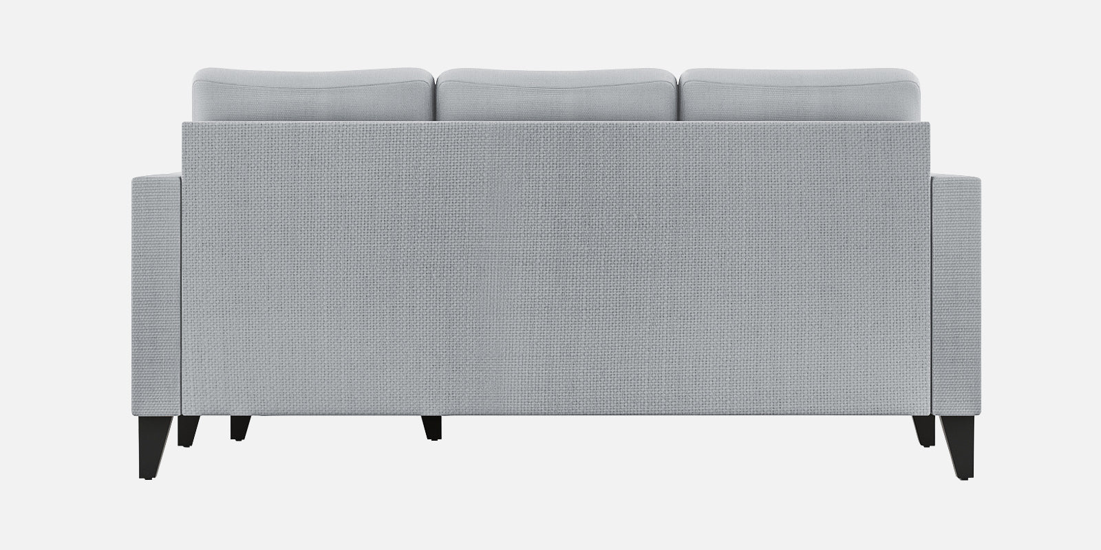 Nori Fabric LHS Sectional Sofa (2+Lounger) In Coin Grey Colour - Febonic Living
