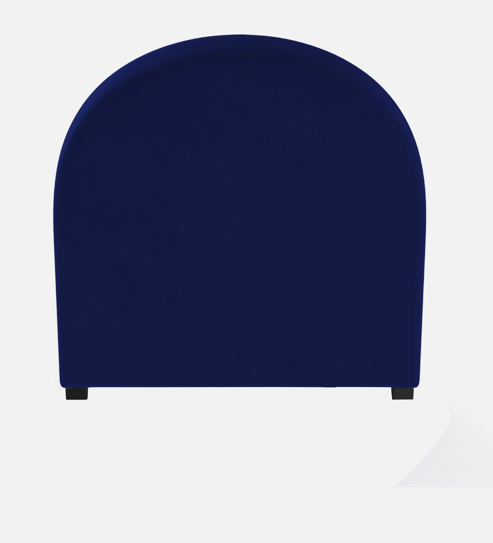 Maro Velvet Upholstered King Size Bed In Indigo Blue Colour - Febonic Living
