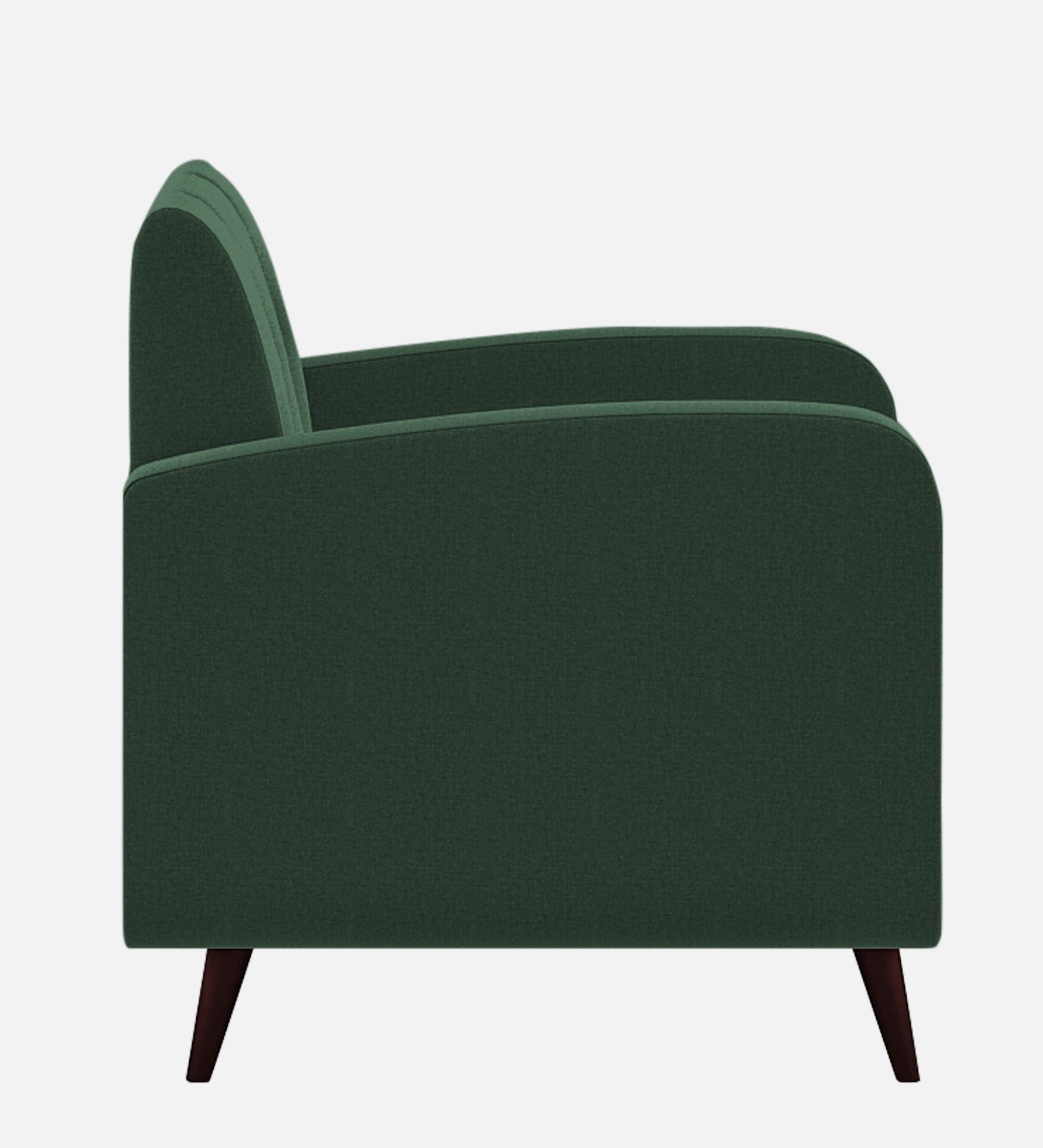 Wiki Velvet 1 Seater Sofa In Amazon Green Colour - Febonic Living