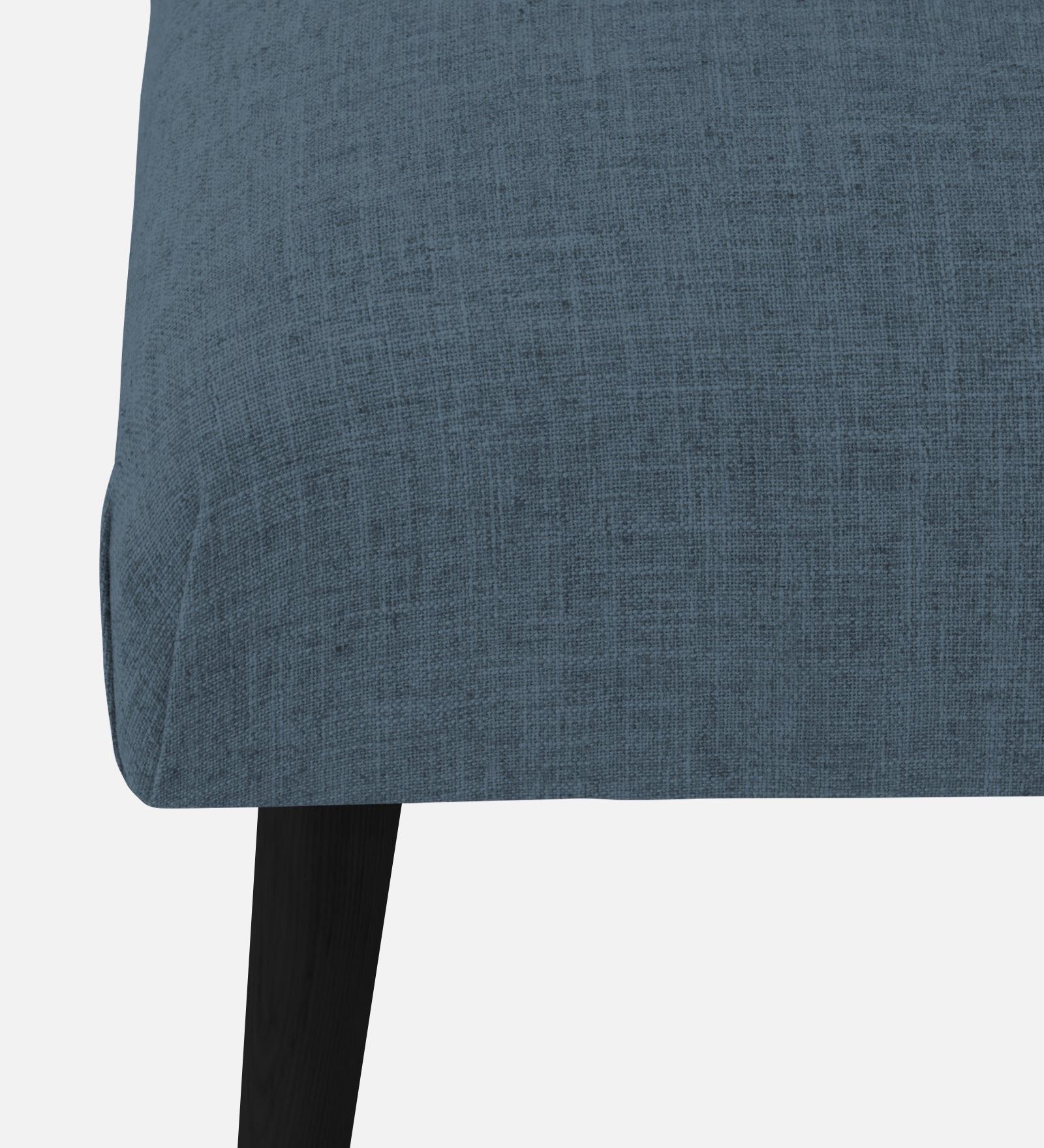 Adon Velvet Bench In Oxford Blue Colour - Febonic Living