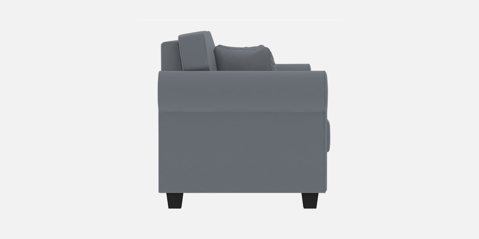 Numonk Velvet 3 Seater Sofa In Pubble Grey Colour - Febonic Living