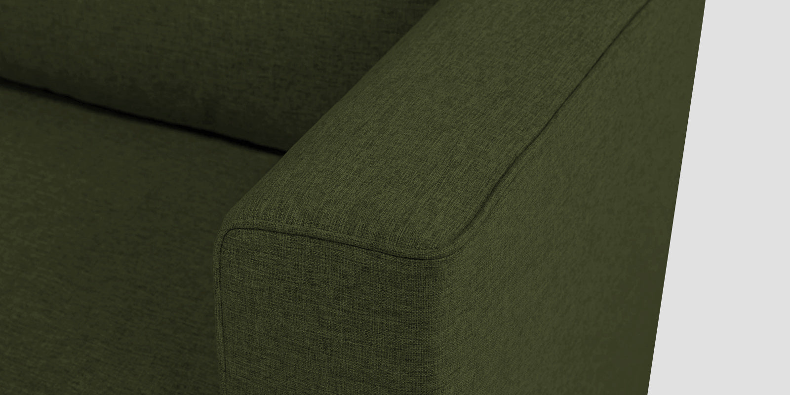 Kenia Fabric 2 Seater Foldable Sofa Cum Bed In Olive Green Colour - Febonic Living