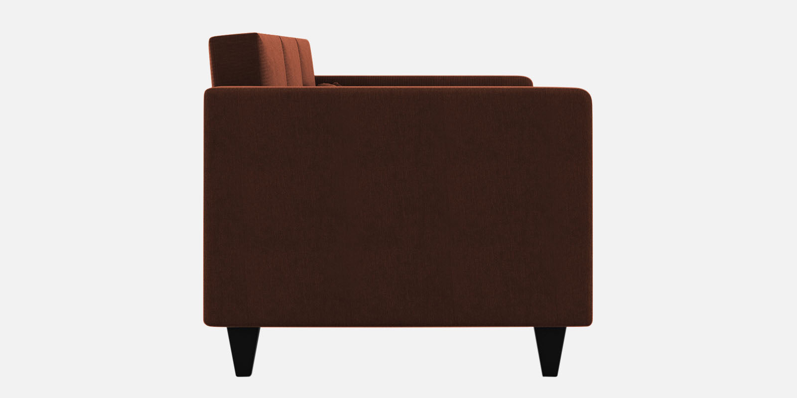 Nipul Fabric 2 Seater Sofa In Coffee Brown Colour - Febonic Living