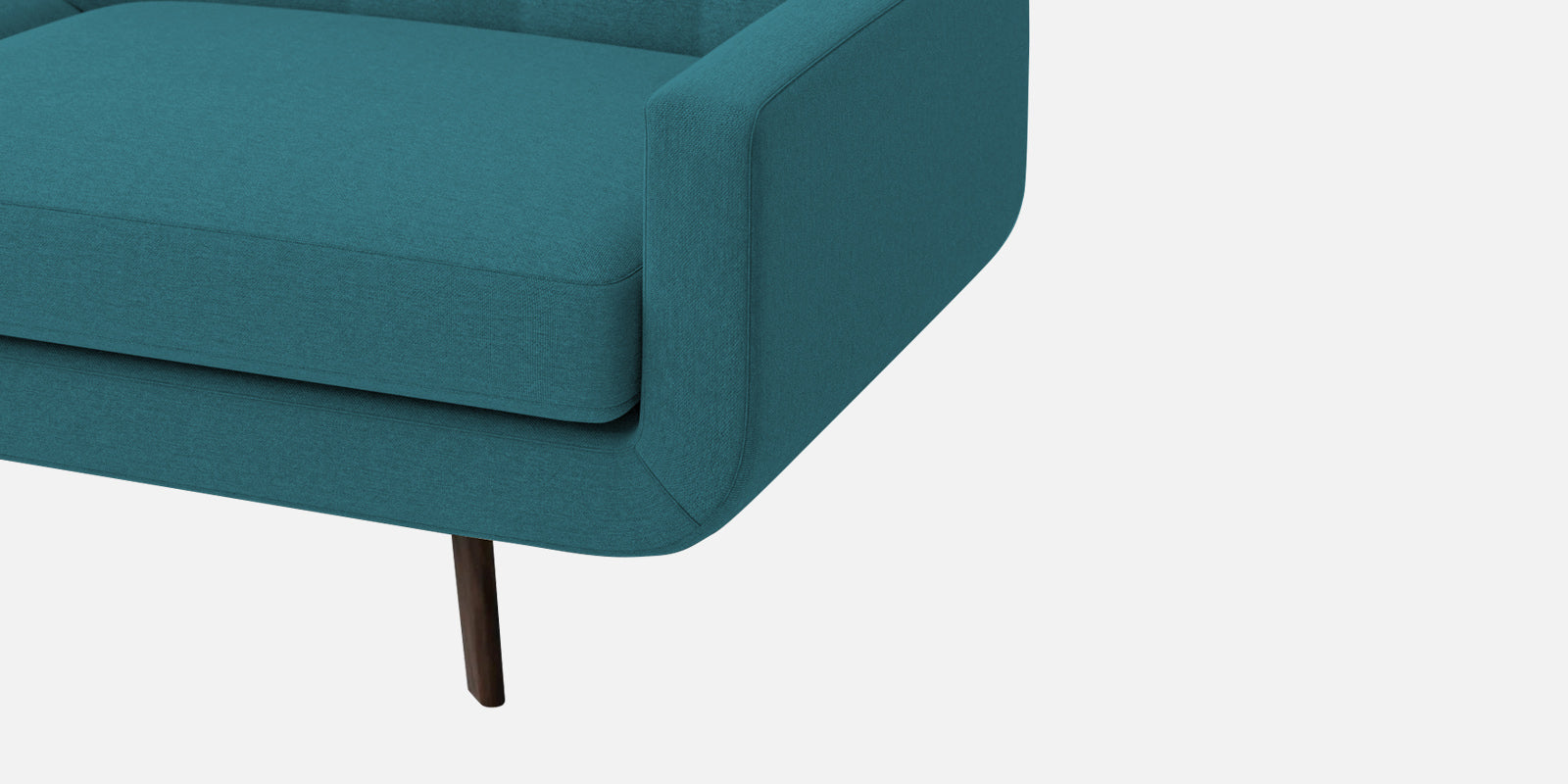 Marsela Fabric 2 Seater Sofa In Water Blue Colour - Febonic Living