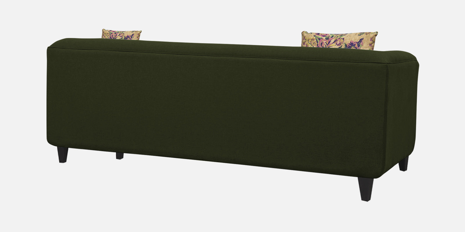 Niki Fabric 3 Seater Sofa In Olive Green Colour - Febonic Living