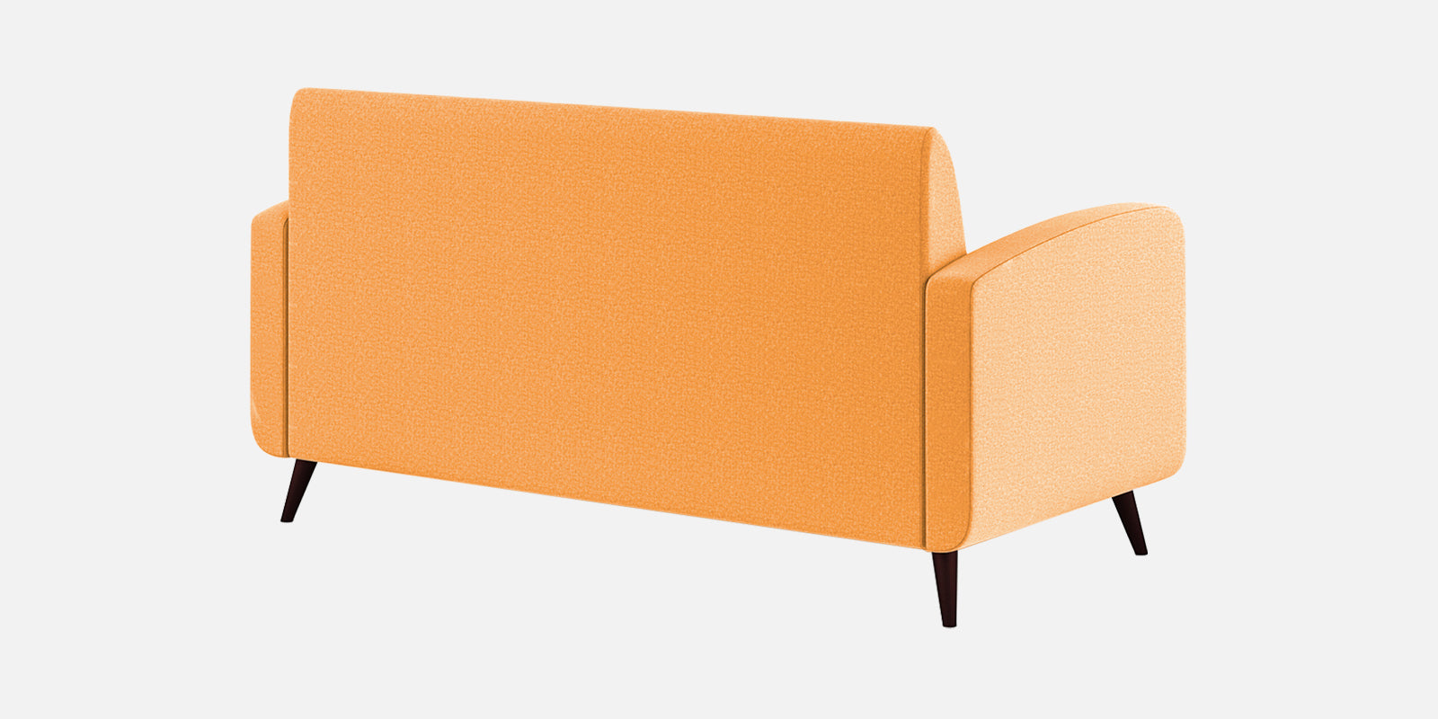 Wiki Velvet 3 Seater Sofa in Tangerine orange Colour