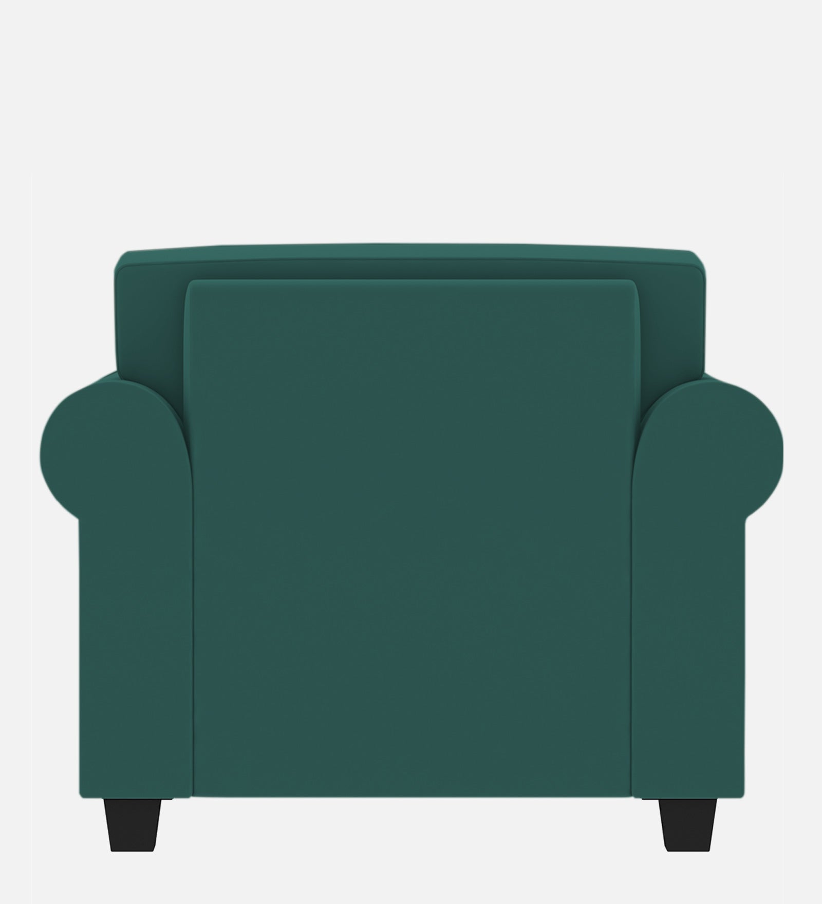 Numonk Velvet 1 Seater Sofa In Pine green Colour - Febonic Living