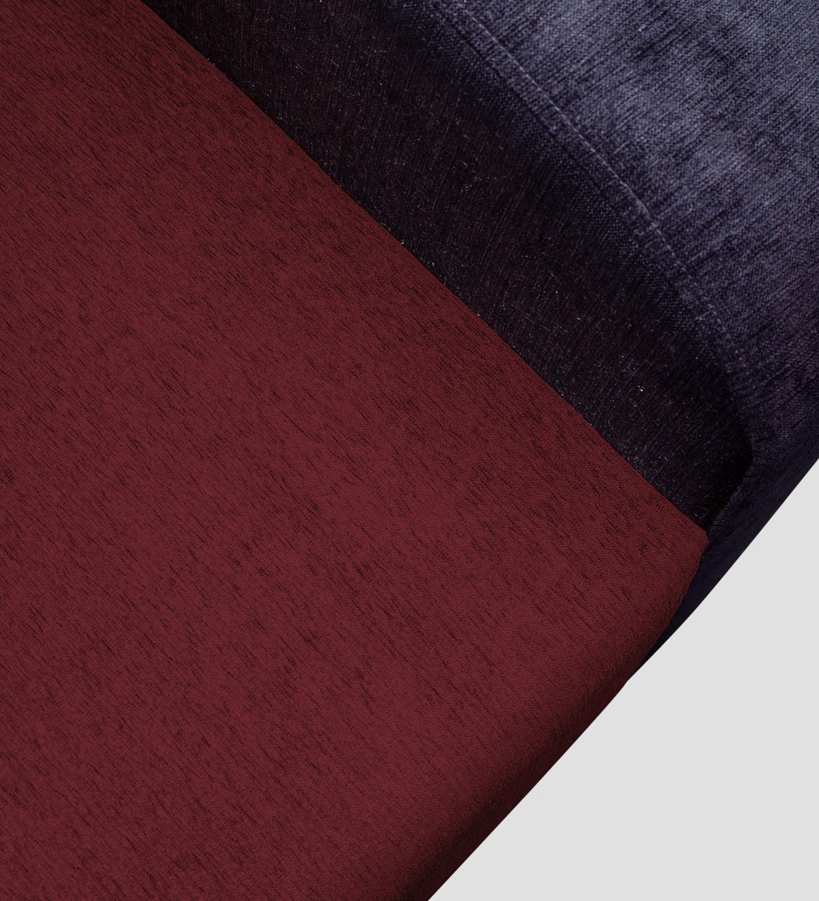 Alex Fabric 1 Seater Sofa In Blood Maroon Colour - Febonic Living