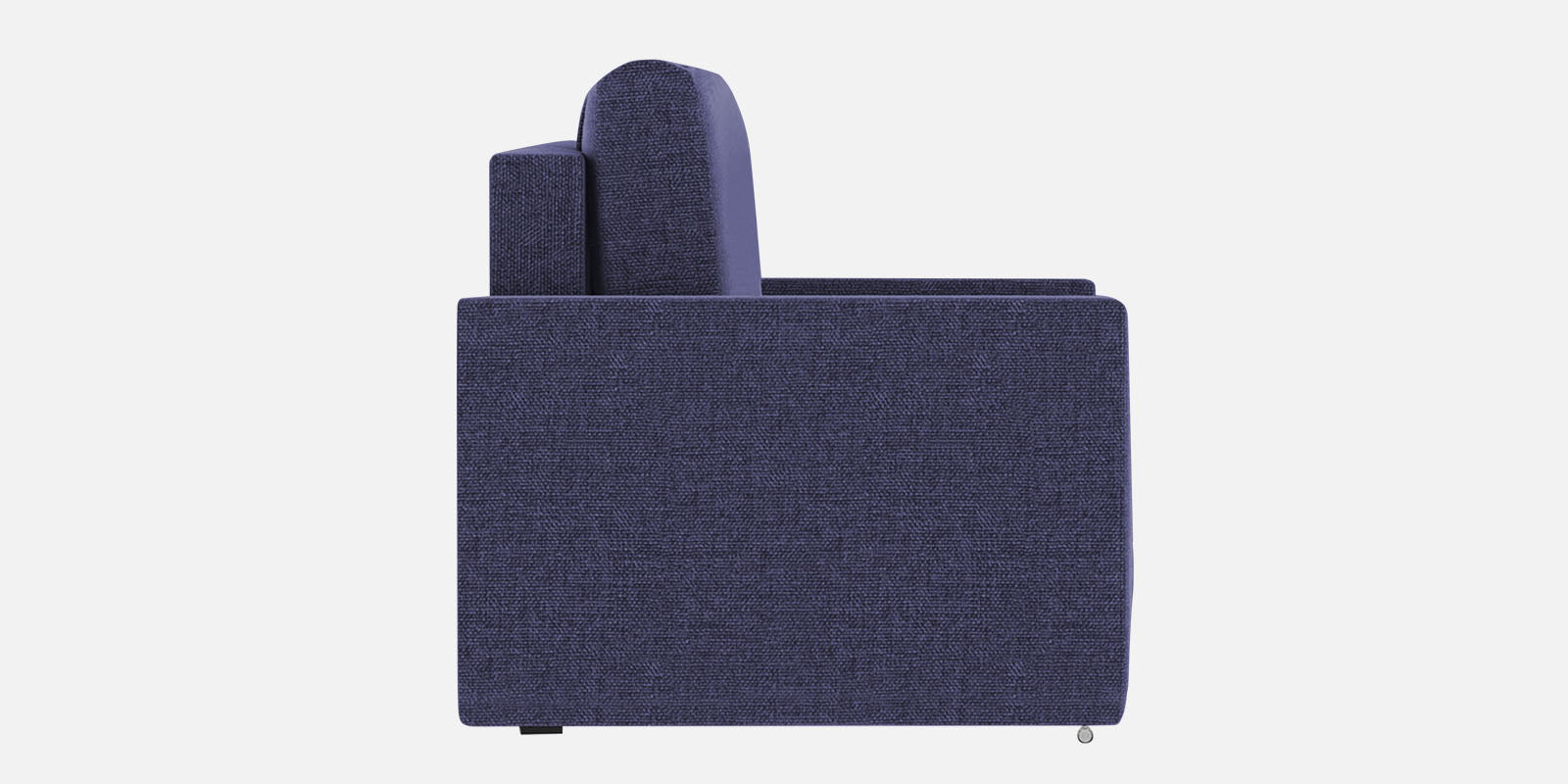 Grace Fabric 3 Seater Pull Out Sofa Cum Bed In Slate Blue Colour With Storage - Febonic Living