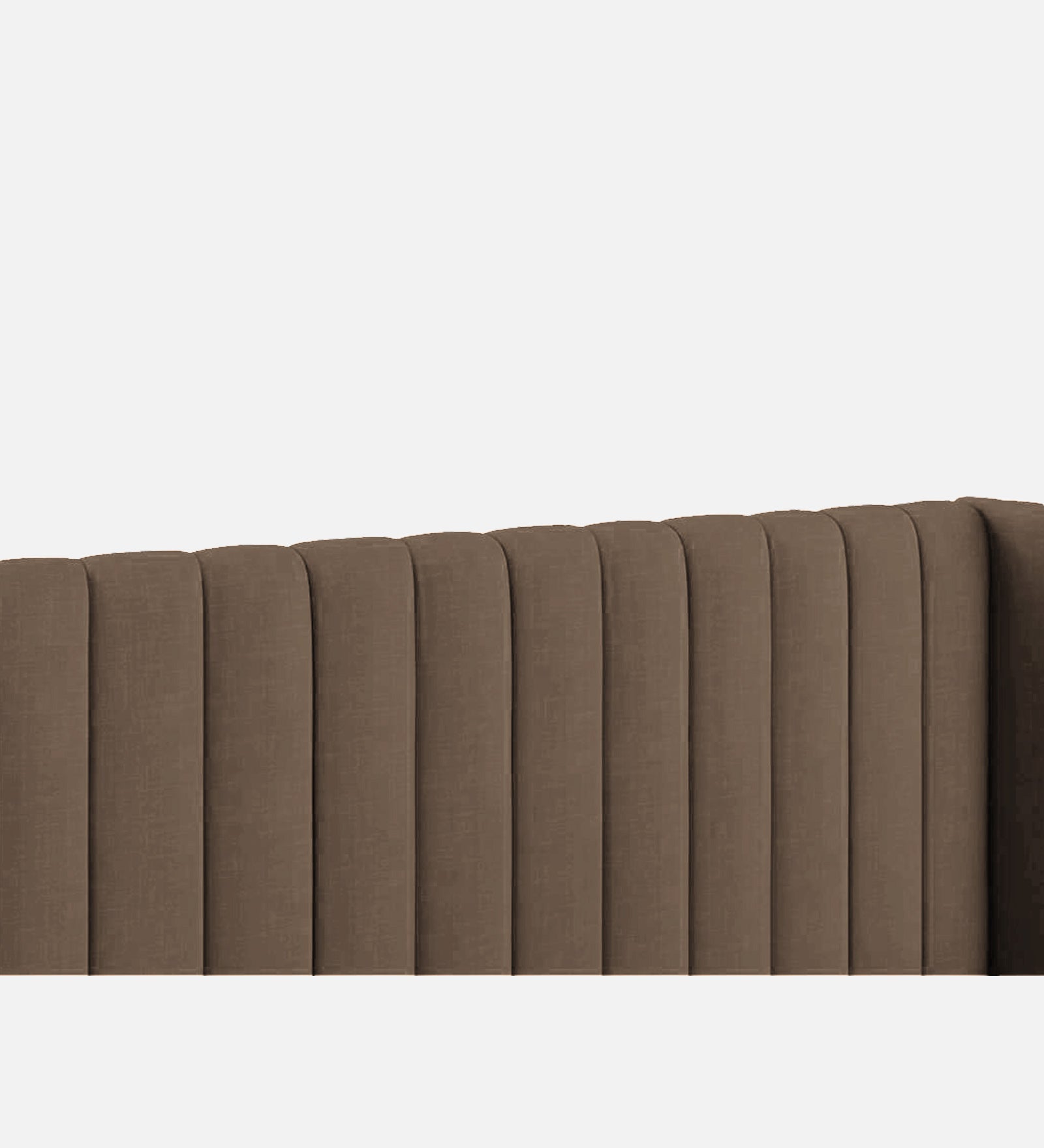 Colina Fabric Queen Size Bed In Cookie Beige Colour With Box Storage - Febonic Living