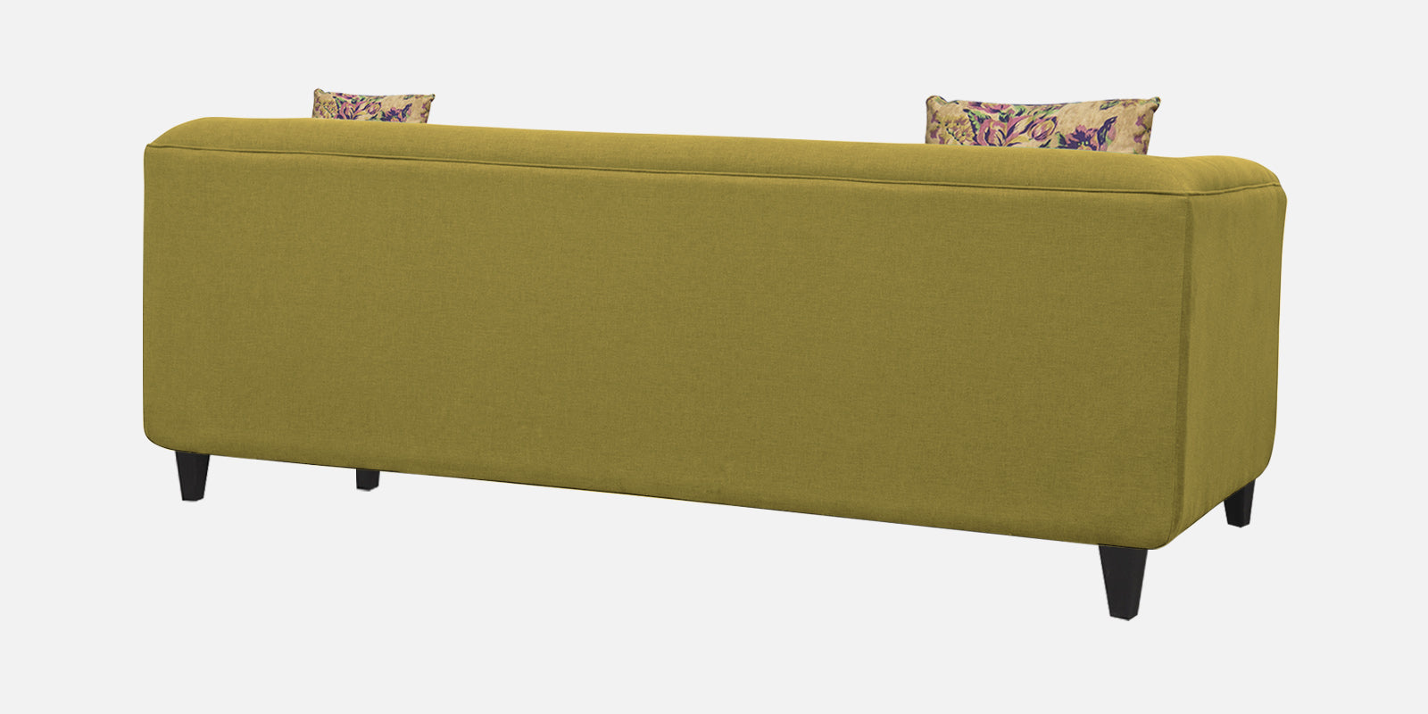 Niki Fabric 3 Seater Sofa In Parrot Green Colour - Febonic Living