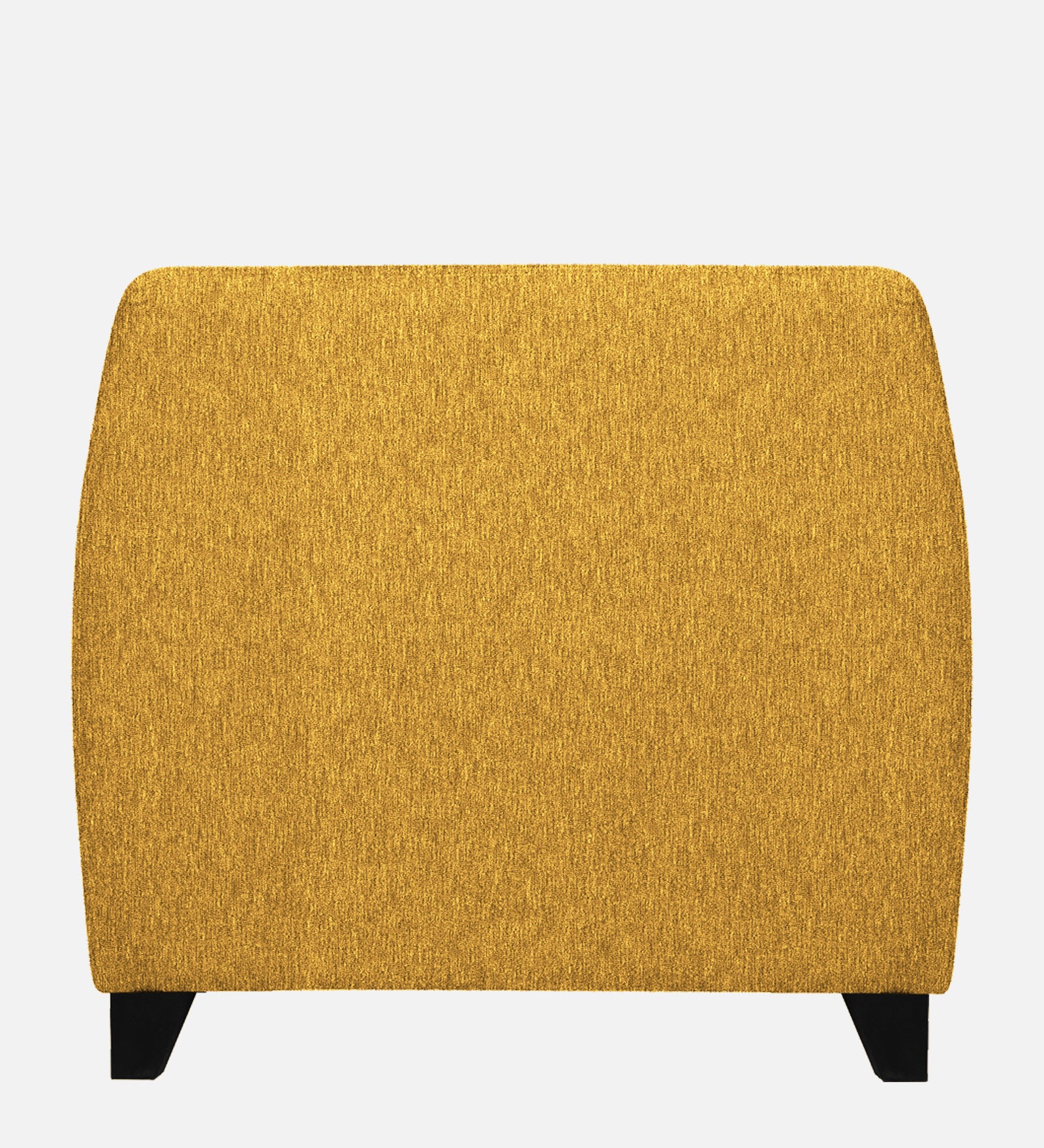 Melaan Fabric 1 Seater Sofa In Bold Yellow Colour - Febonic Living