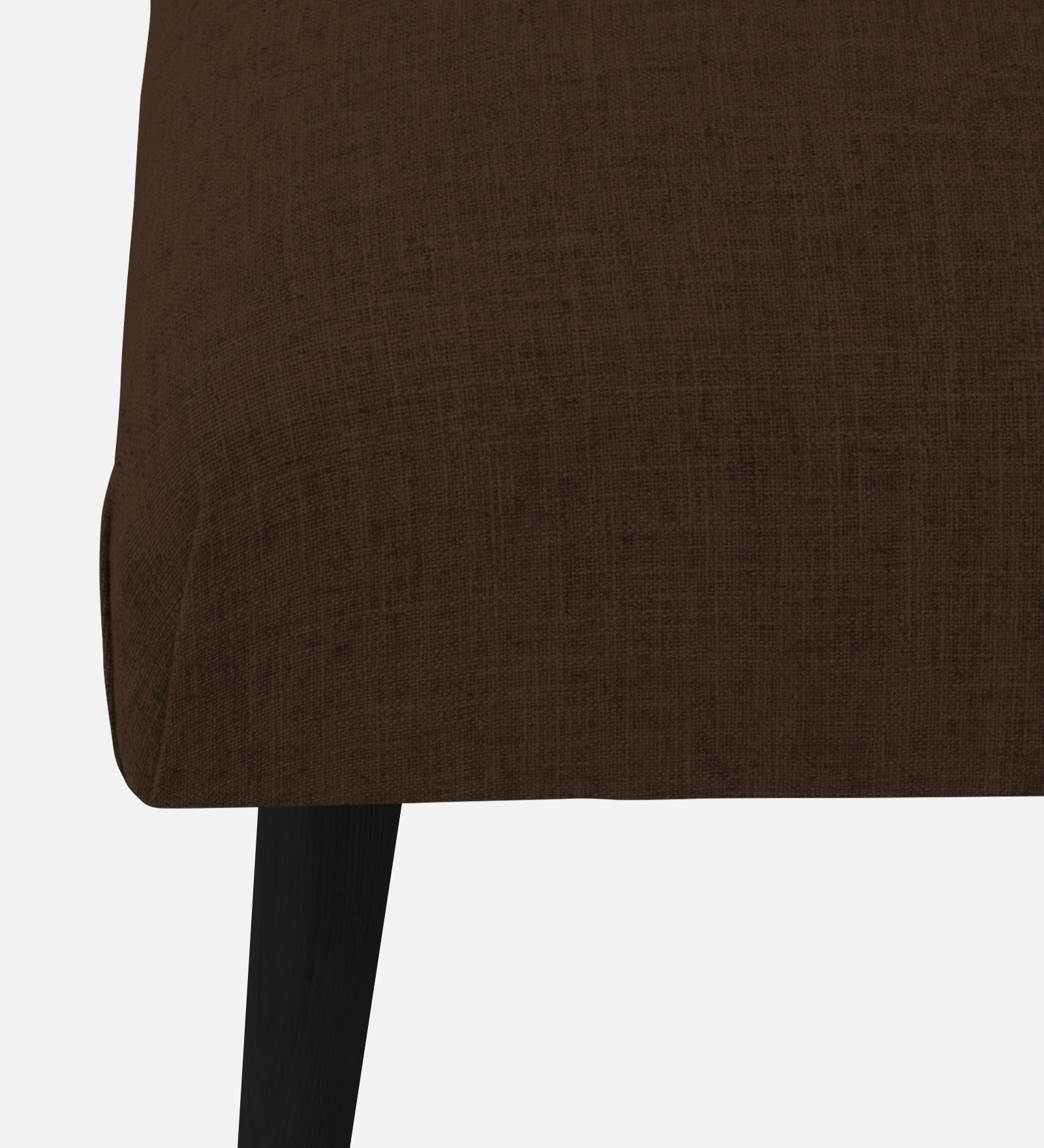 Adon Velvet Bench In Cholocate Brown Colour - Febonic Living