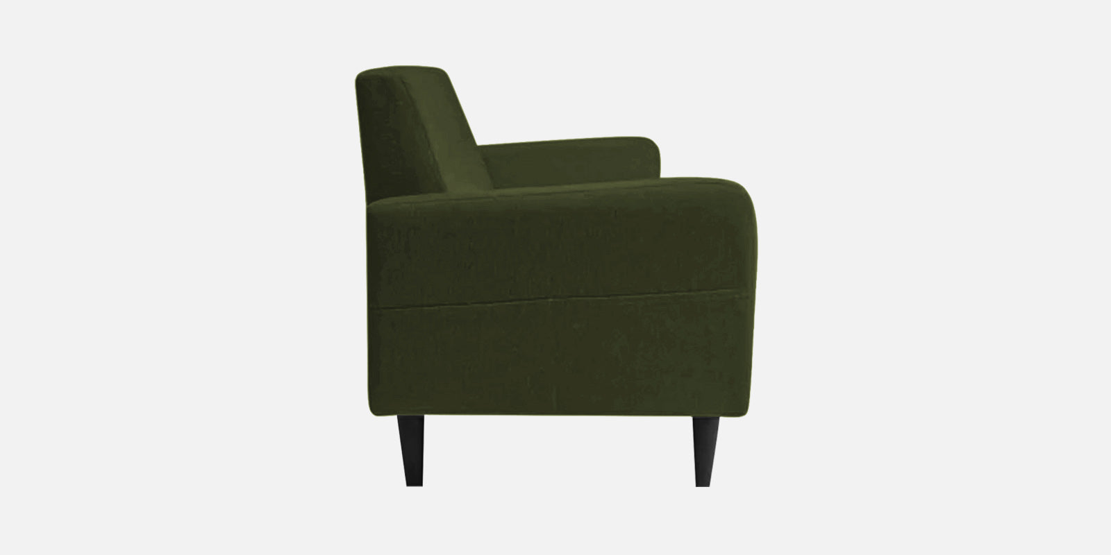 Marq Fabric 3 Seater Sofa In Olive Green Colour - Febonic Living