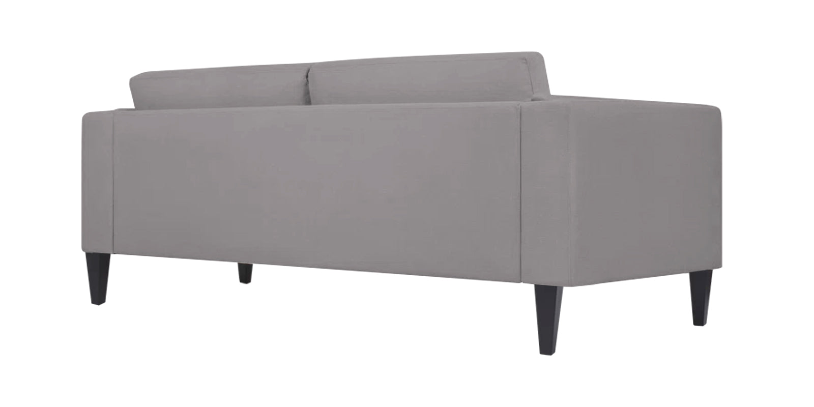 Jasper Velvet 3 Seater Sofa in concrete grey Colour