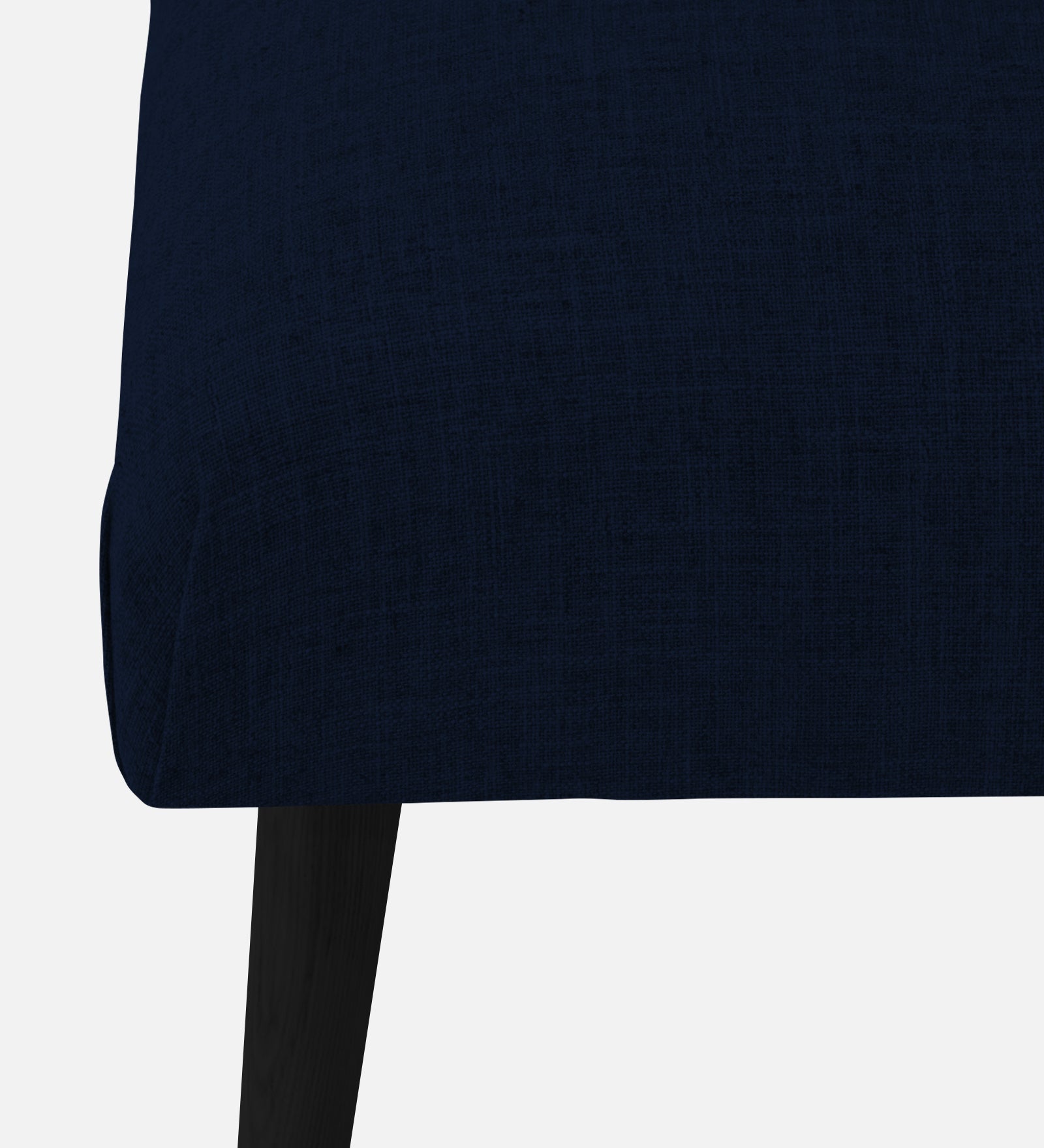 Adon Velvet Bench In Dark Blue Colour - Febonic Living