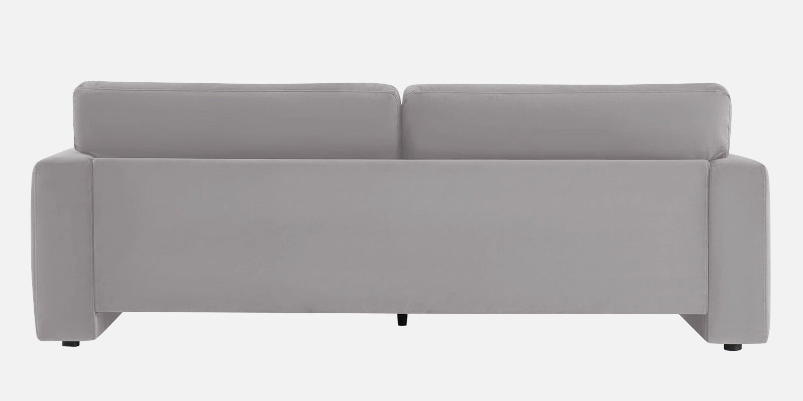 Kosta Velvet 3 Seater Sofa In Concrete Grey Colour - Febonic Living