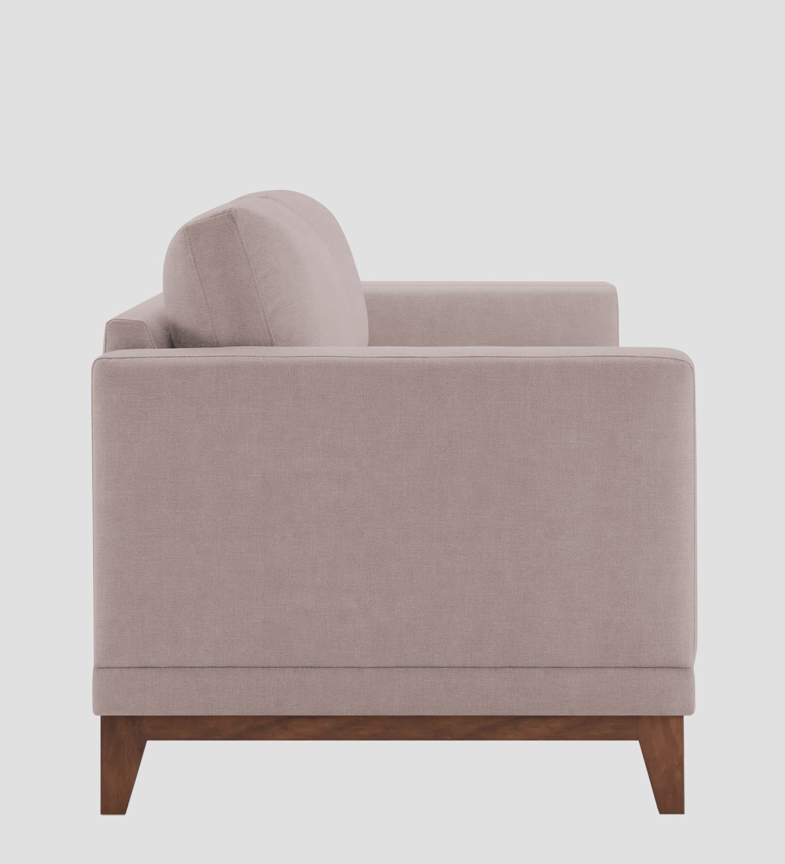 Esha Fabric 1 Seater Sofa In Almond Beige Colour - Febonic Living