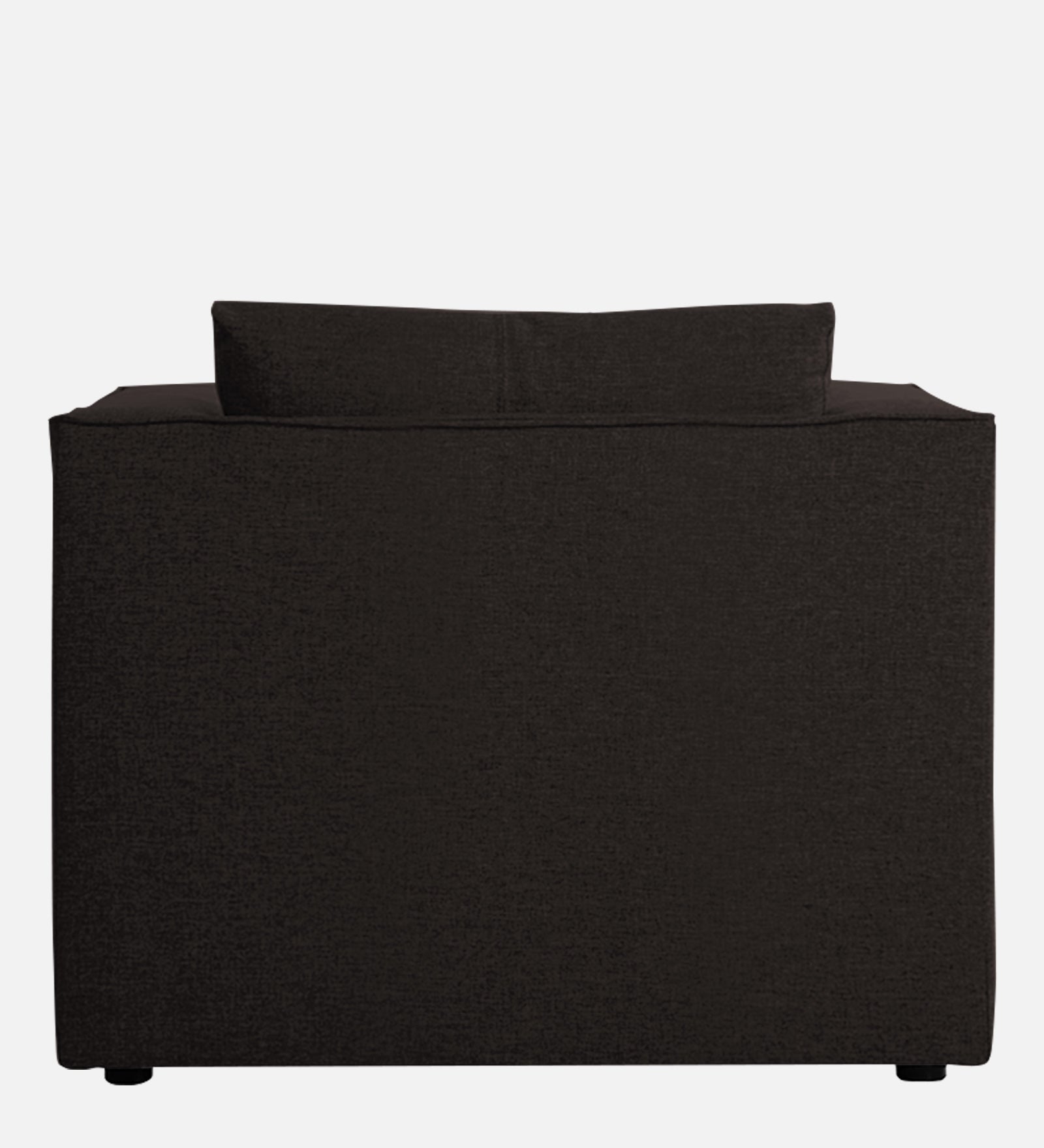 Kenia Fabric 1 Seater Foldable Sofa Cum Bed In Cara Brown Colour - Febonic Living