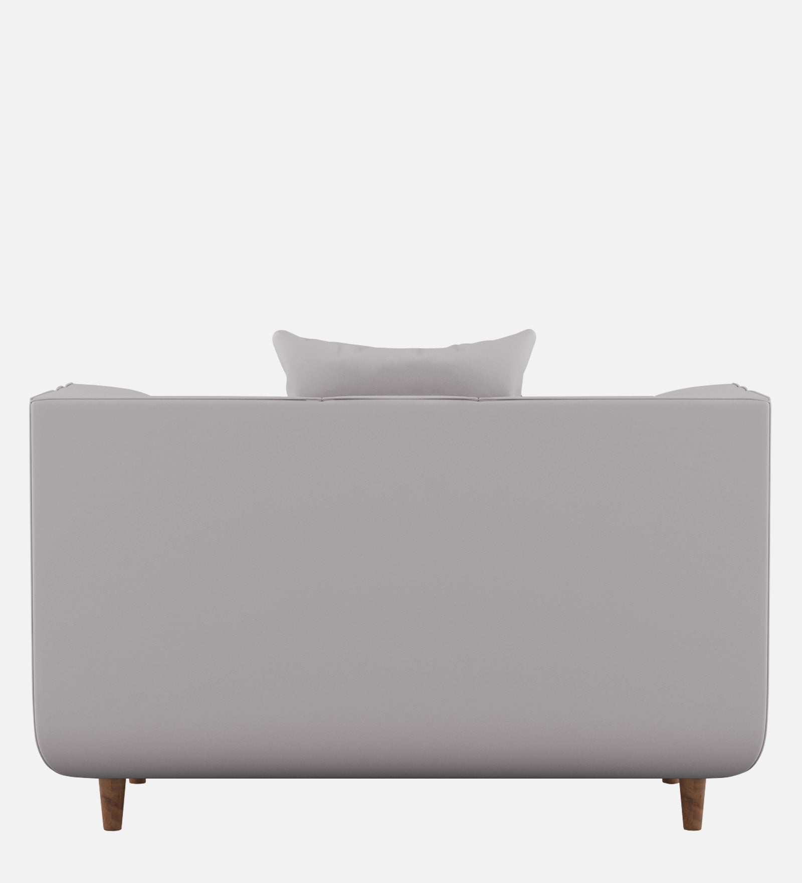 Sumo Velvet 1 Seater Sofa In Concrete Grey Colour - Febonic Living