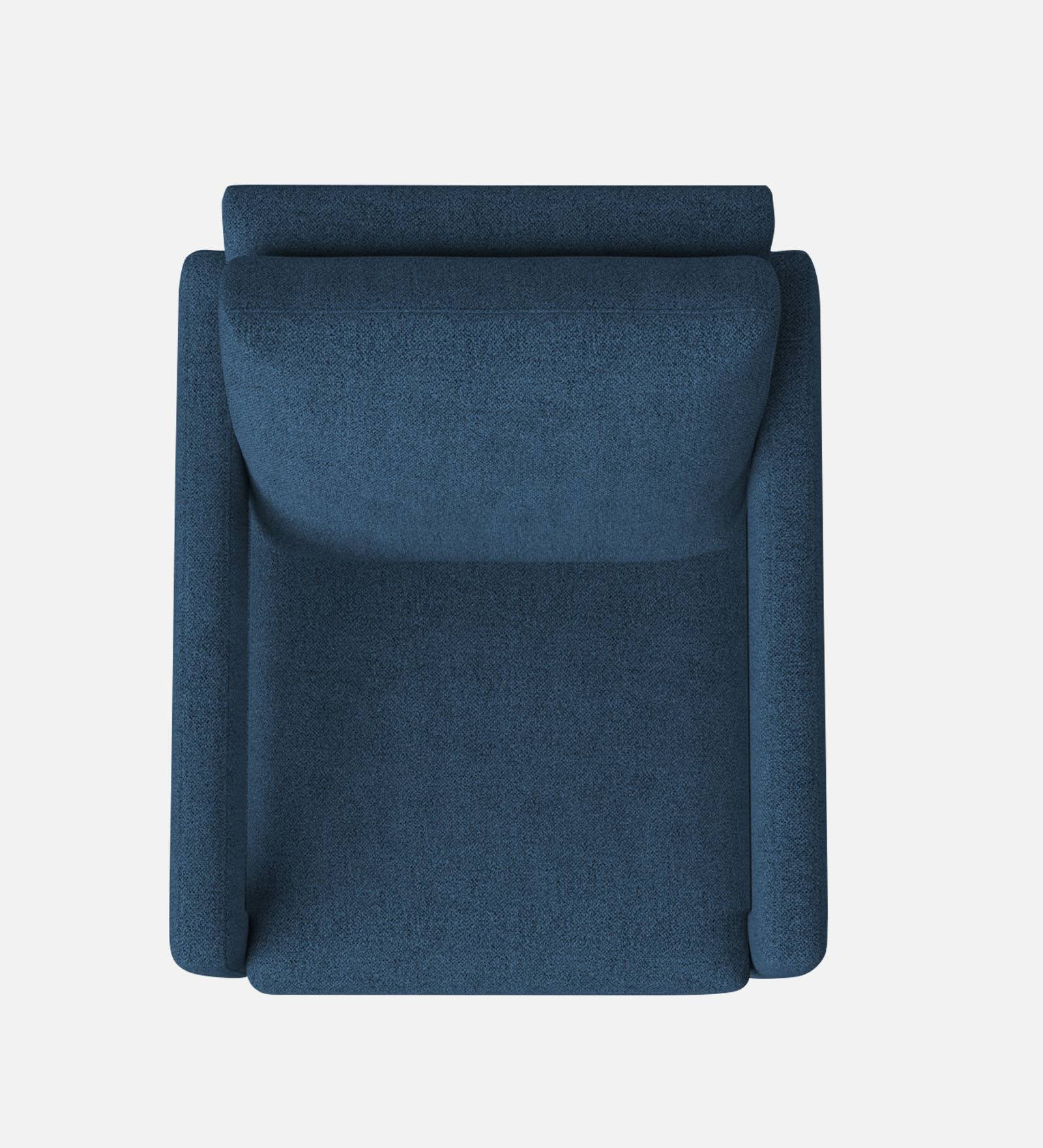 Olsen Fabric Arm Chair In Light Blue Colour - Febonic Living
