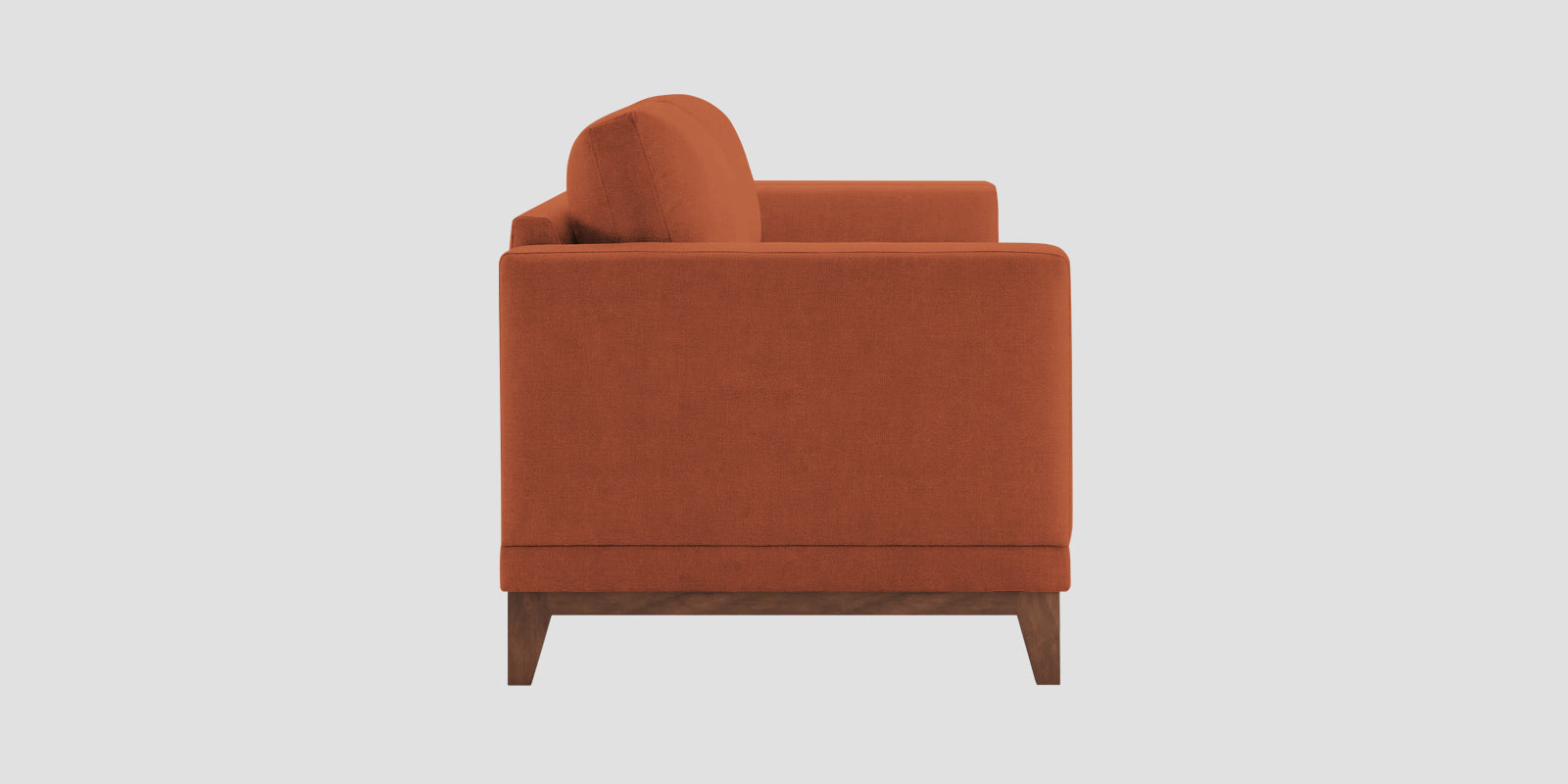 Esha Fabric 2 Seater Sofa In Royal Orange Colour - Febonic Living