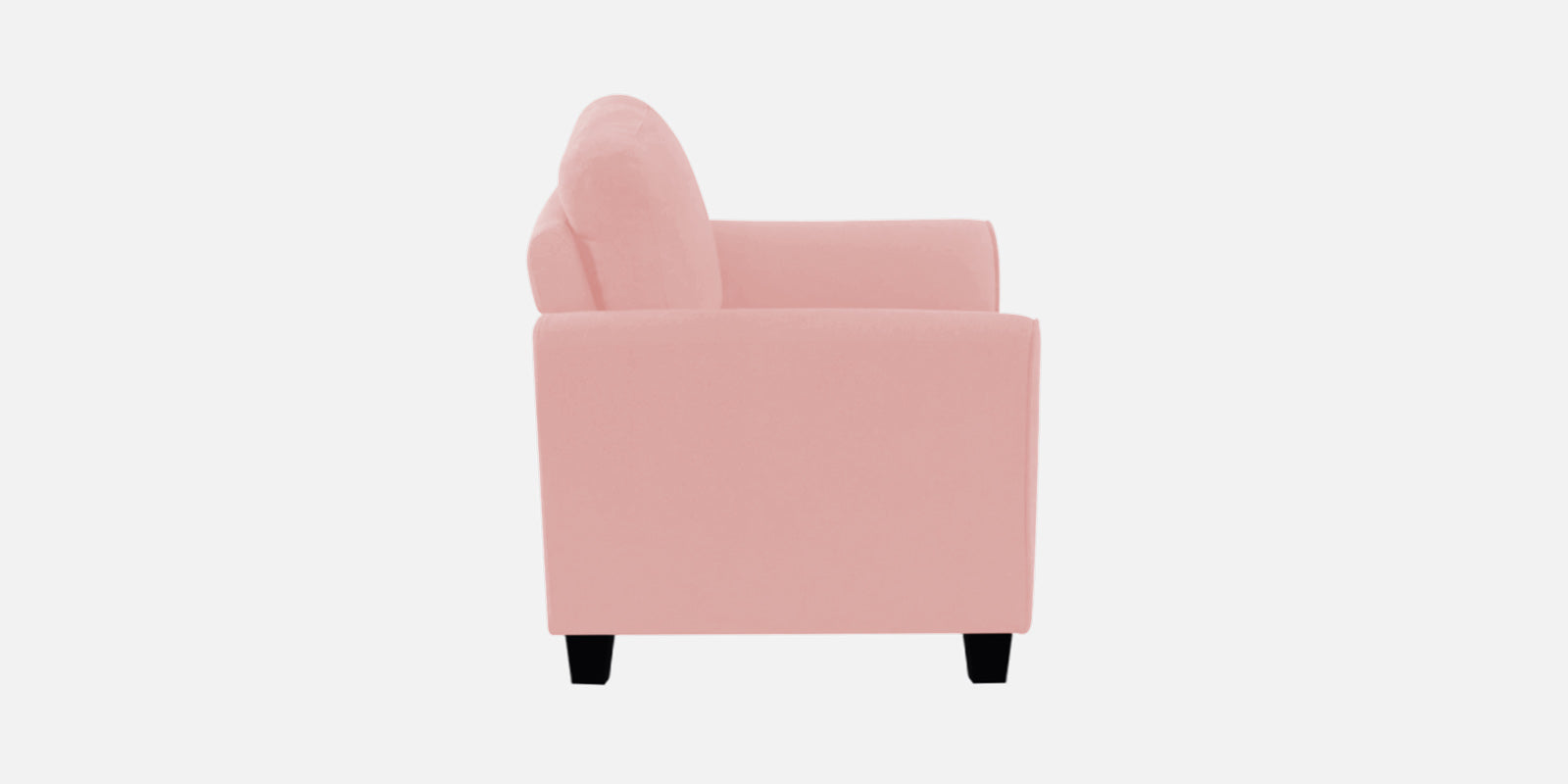 Daroo Velvet 3 Seater Sofa In Millennial Pink Colour - Febonic Living
