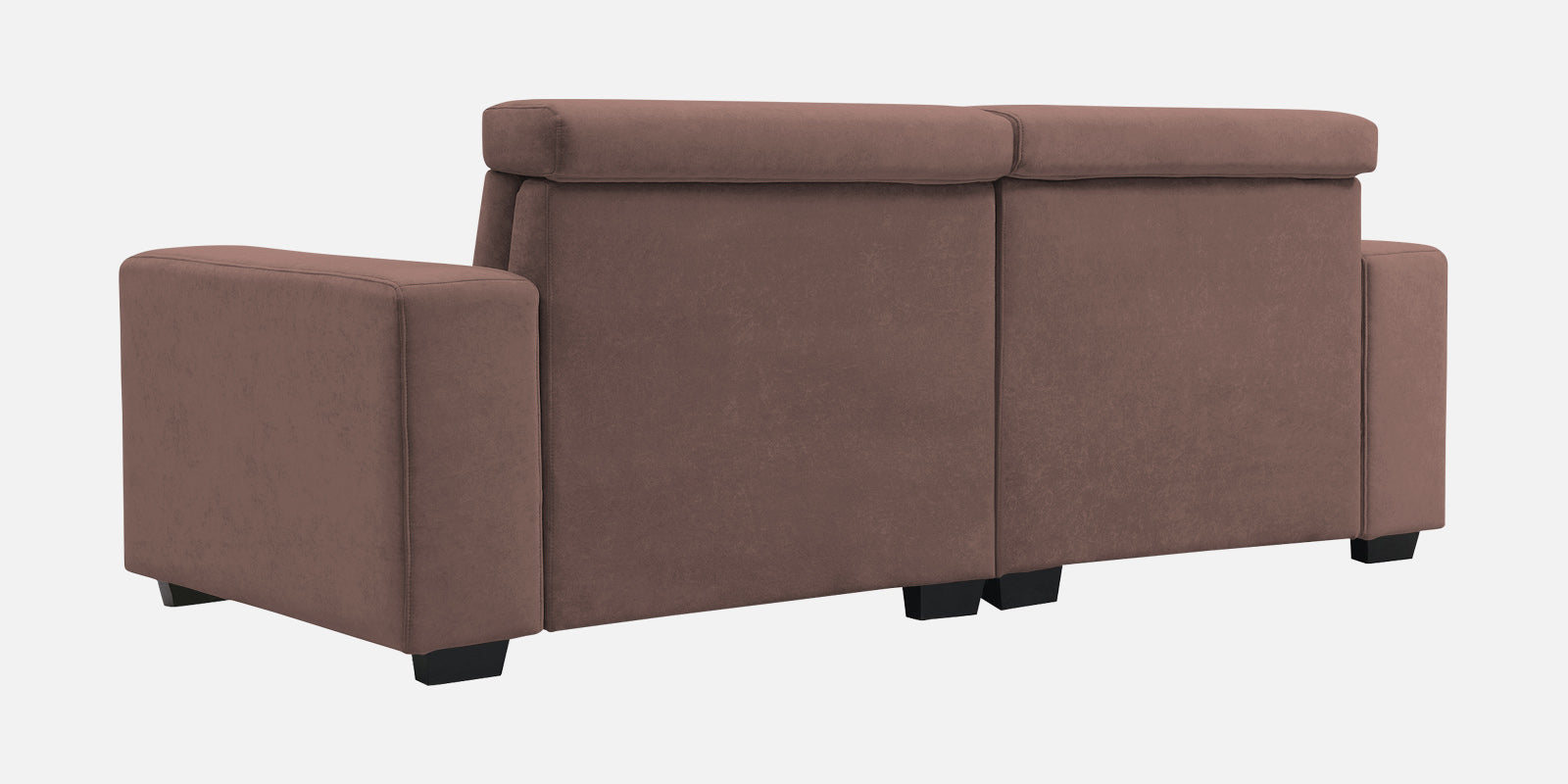 Hiro Fabric 2 Seater Sofa In Berry Wine Colour - Febonic Living