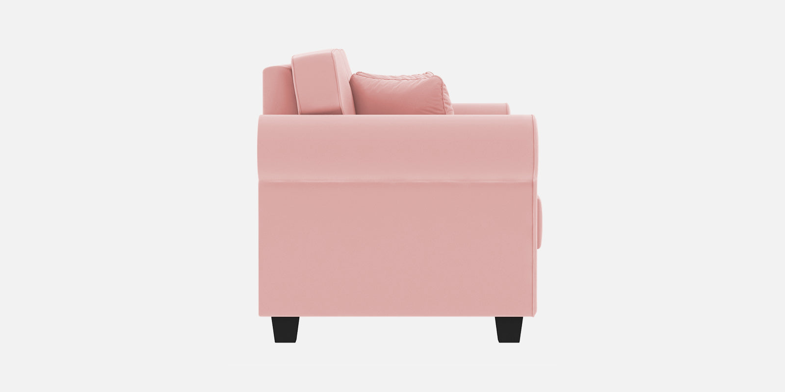 Numonk Velvet 2 Seater Sofa In Millennial Pink Colour - Febonic Living