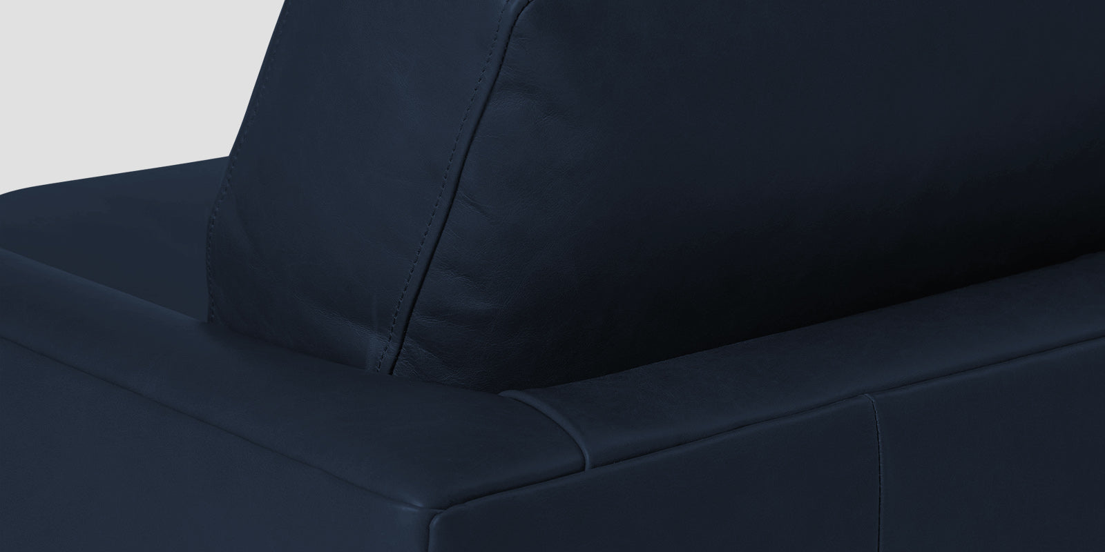Sterio Leatherette 2 Seater Sofa In Berry Blue Colour - Febonic Living