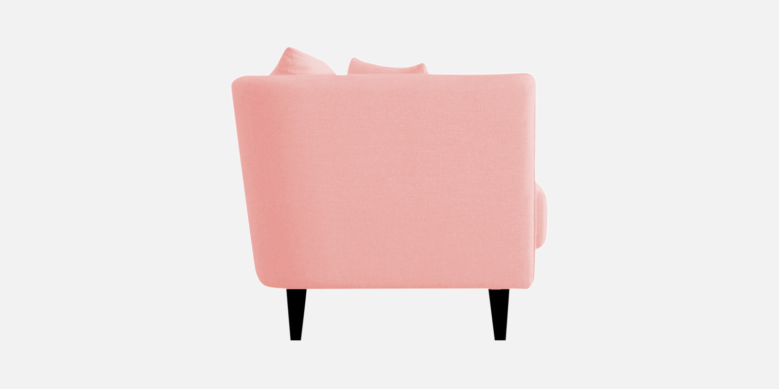 Norway Velvet 3 Seater Sofa In Millennial Pink Colour - Febonic Living