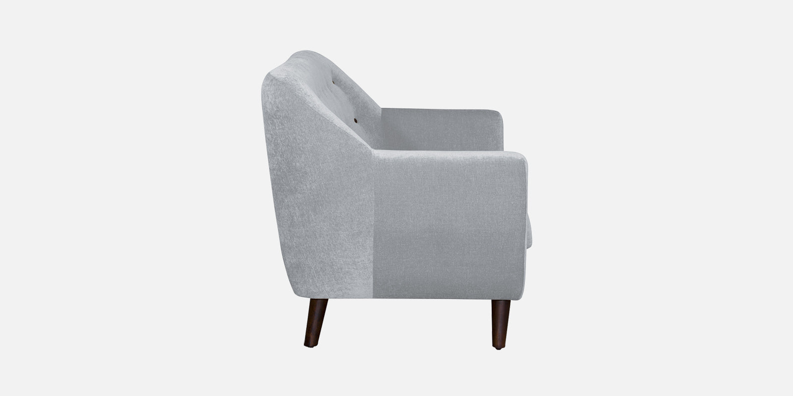 German Fabric 2 Seater Sofa In Coin Grey Colour - Febonic Living