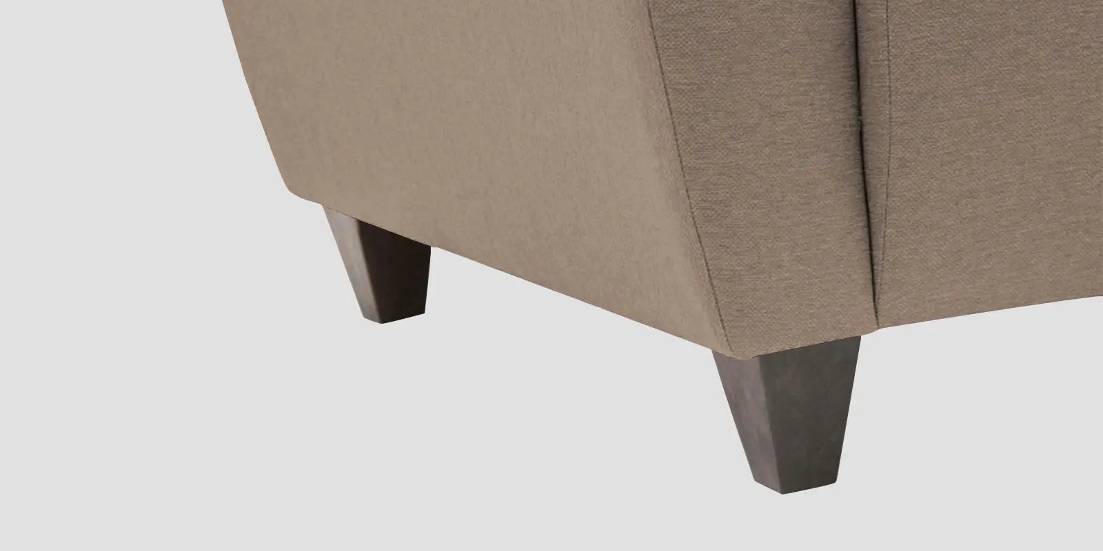 Burban Fabric 2 Seater Sofa In Nut Beige Colour Febonic Living