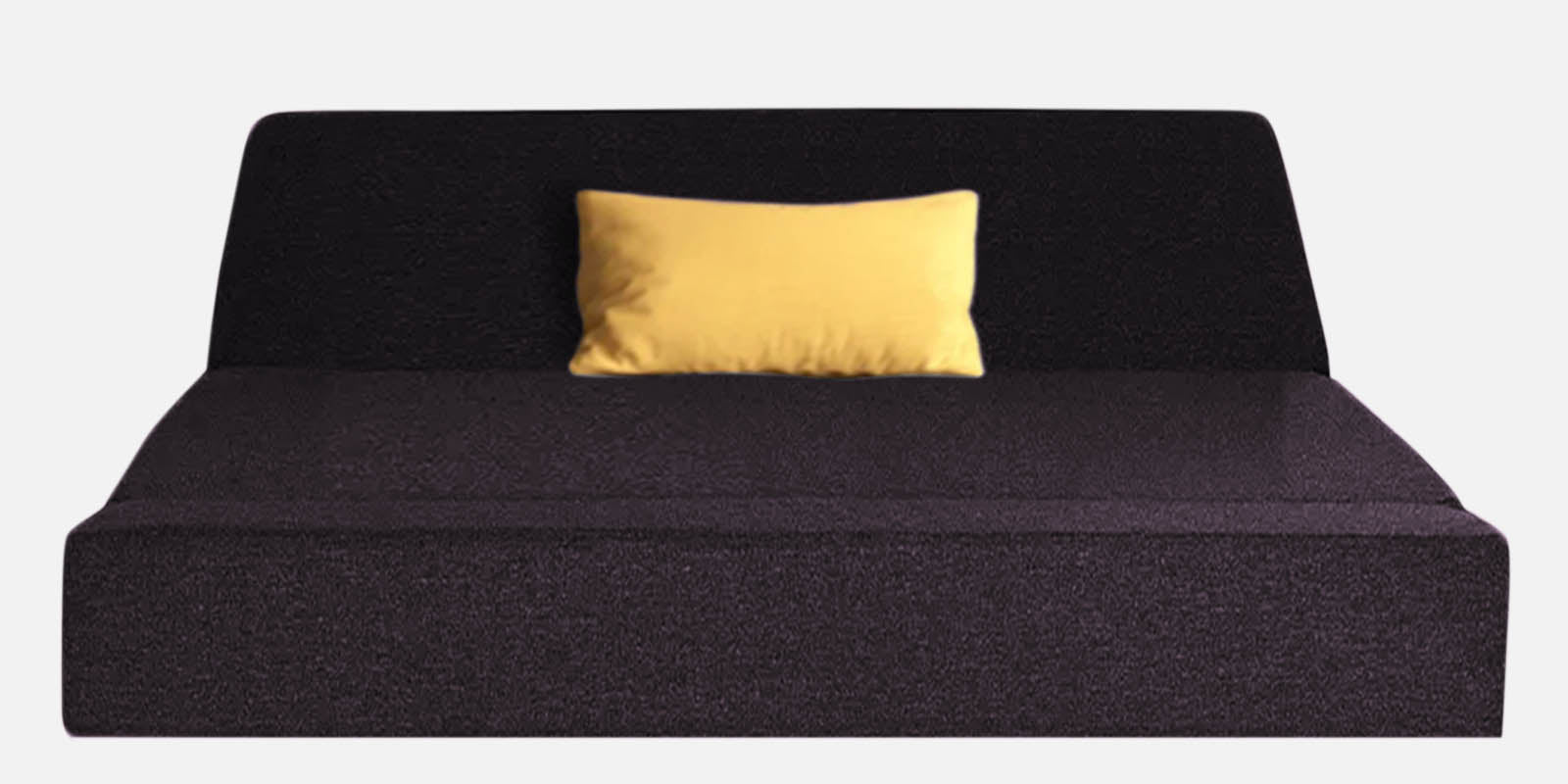 Fleepy Fabric 2 Seater Foldable Sofa Cum Bed In Cara Brown Colour - Febonic Living