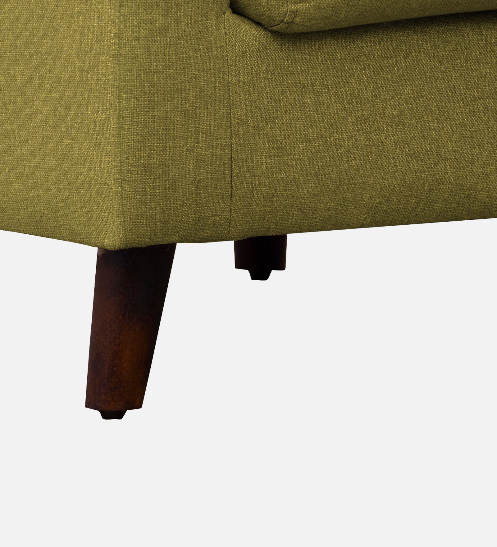 Kevin Fabric 1 Seater Sofa In Parrot Green Colour - Febonic Living