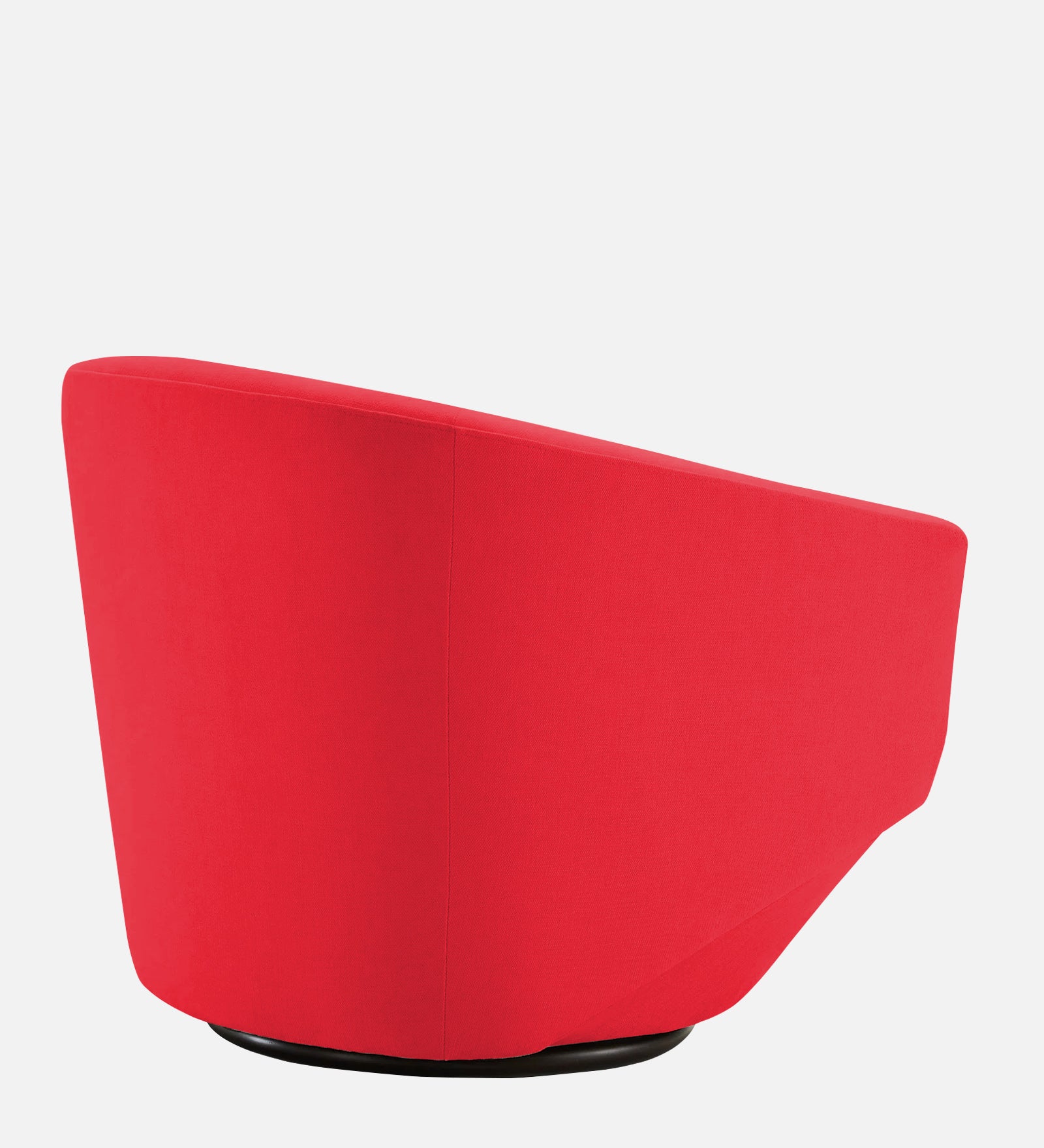 Haddie Velvet Swivel Chair In Ox Blood Maroon Colour - Febonic Living