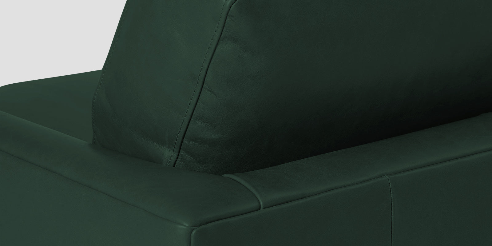 Sterio Leatherette 2 Seater Sofa In Basil Green Colour - Febonic Living
