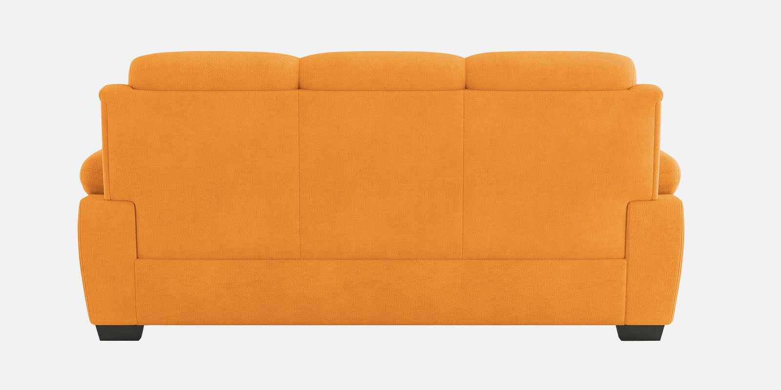 Miranda Velvet 3 Seater Sofa In Tangerine orange Colour - Febonic Living