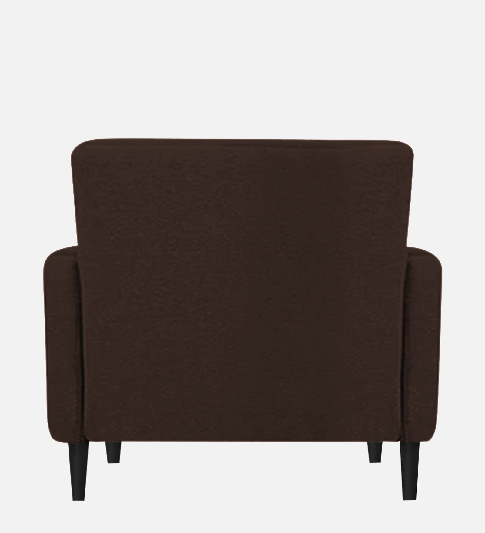 Marq Fabric 1 Seater Sofa in Coffee Brown Colour