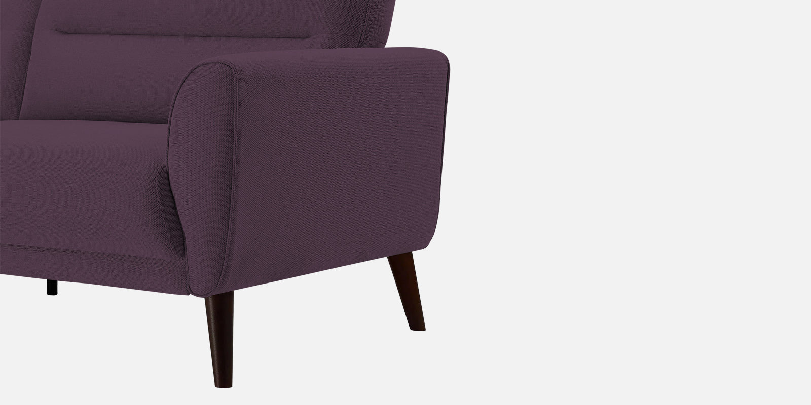 Castro Fabric 2 Seater Sofa In Greek Purple Colour - Febonic Living