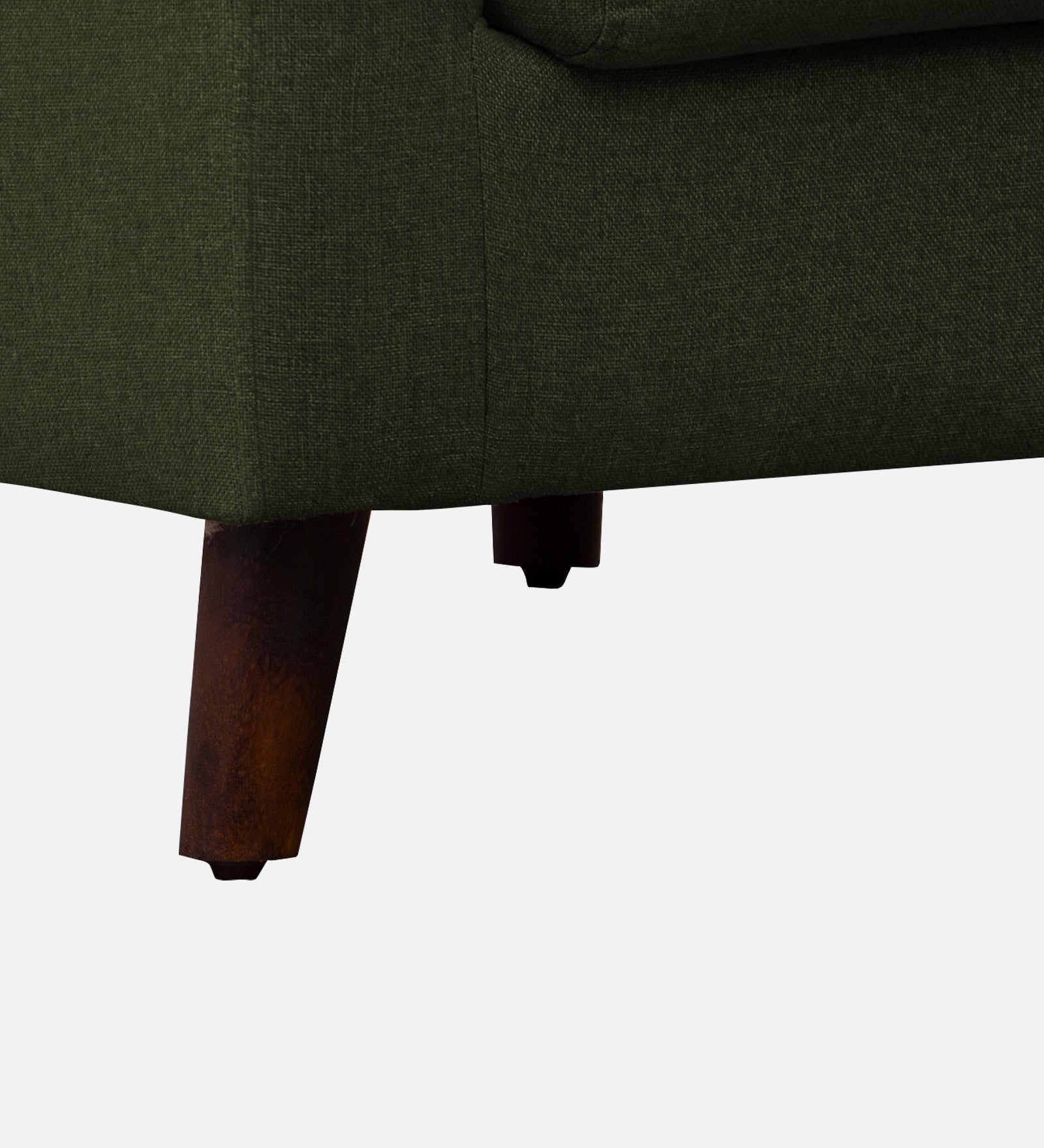Kevin Fabric 1 Seater Sofa In Olive Green Colour - Febonic Living