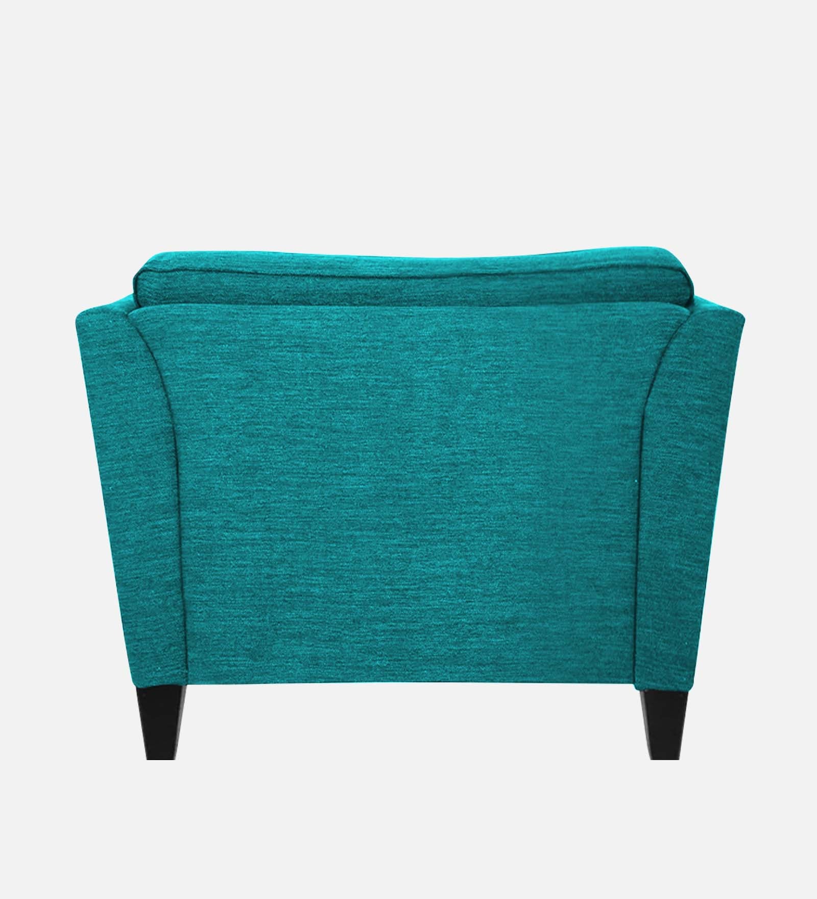 Nigar Fabric 1 Seater Sofa In  Sea Green Colour - Febonic Living